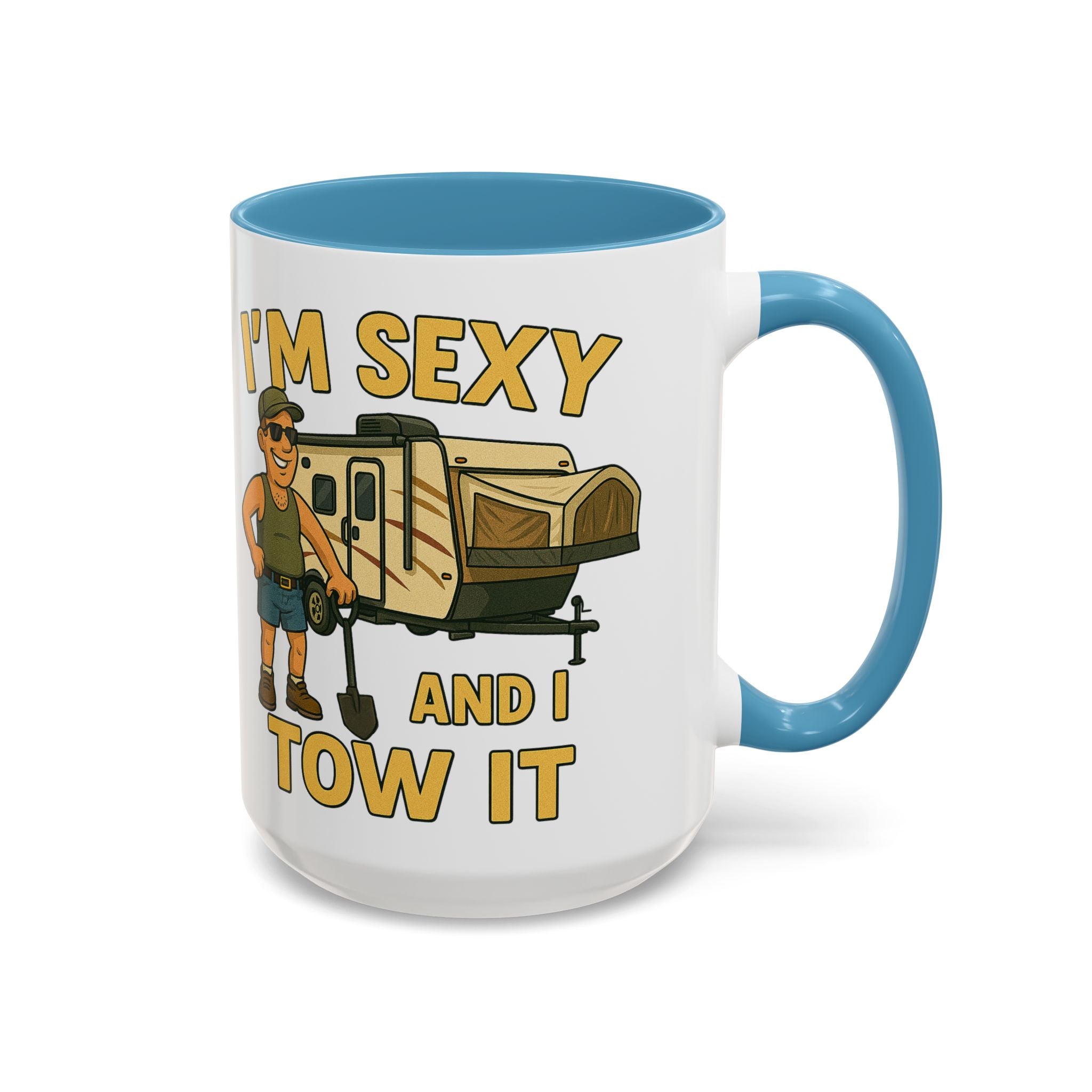 Playful Camping Mug, Funny Coffee Cup, Camper Gift, RV Lover's Accessory, Outdoor Adventure Mug