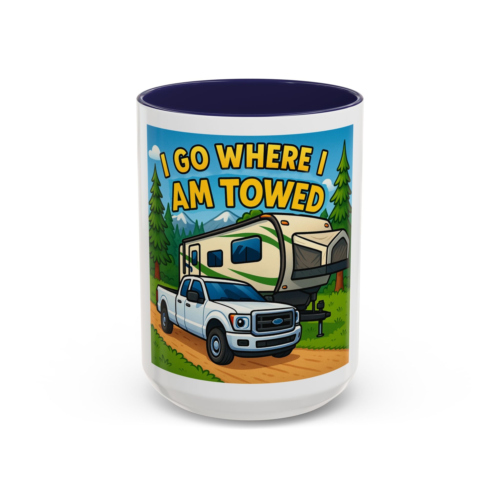 Adventure Camping Coffee Mug, RV Lover Gift, Hiking Mug, Travel Enthusiast Ceramic Cup, Nature Lover Drinkware