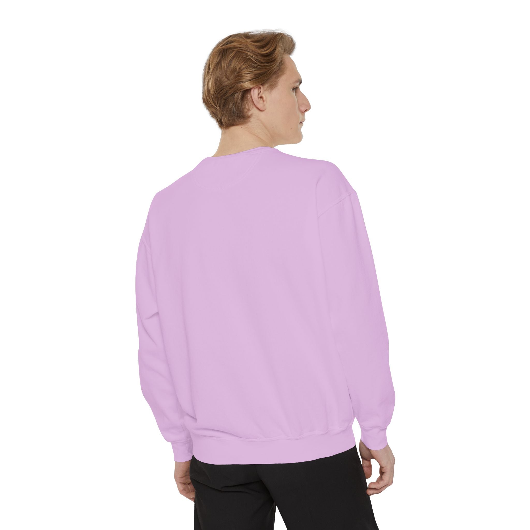 Unisex Garment-Dyed Sweatshirt - Camping is where friends and marshmallows get toasted at the same time