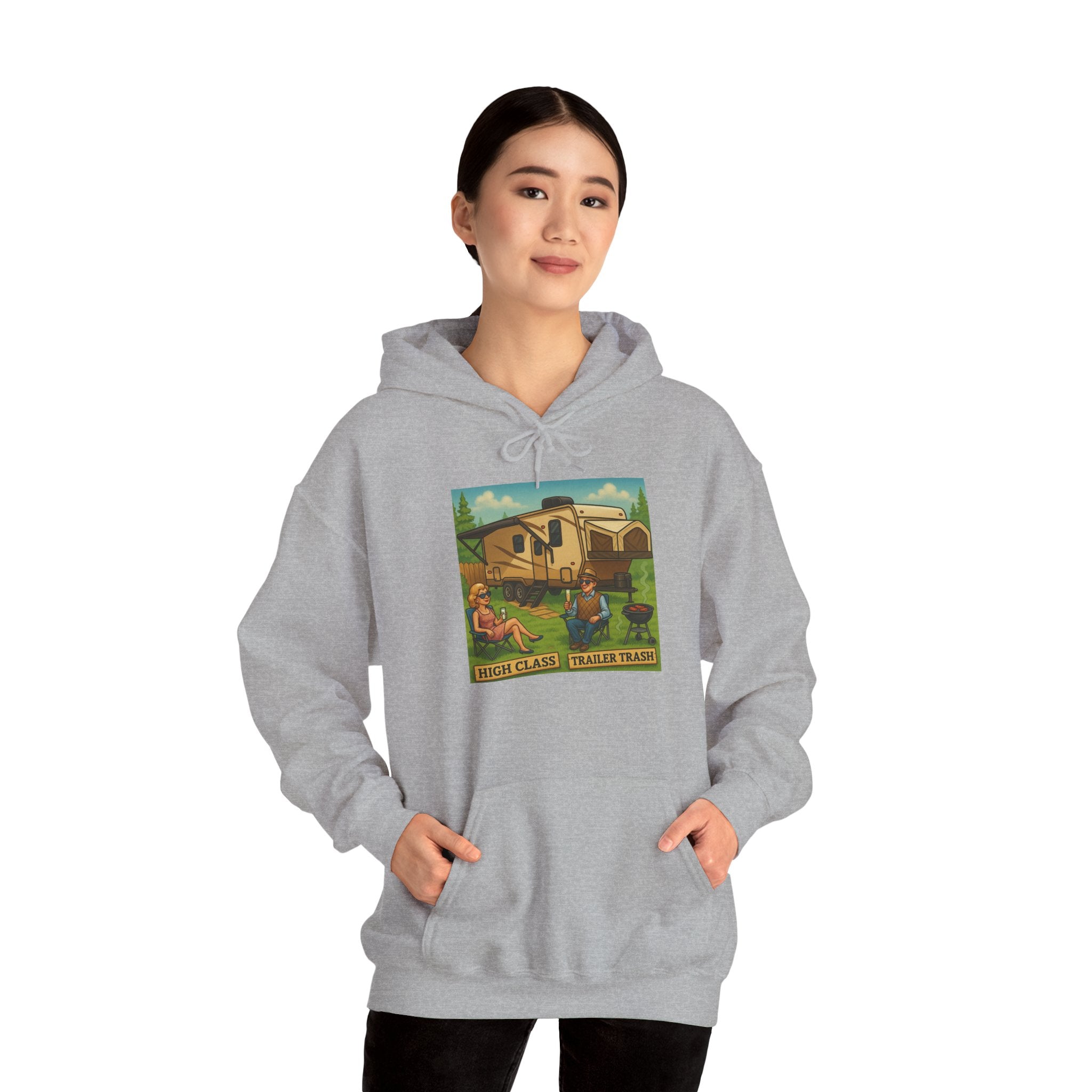 Italian Farm Scene Hoodie – Cozy Unisex Heavy Blend Sweatshirt