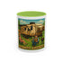 High Class Trailer Trash Coffee Mug - Fun Campfire Ceramic Tea Cup