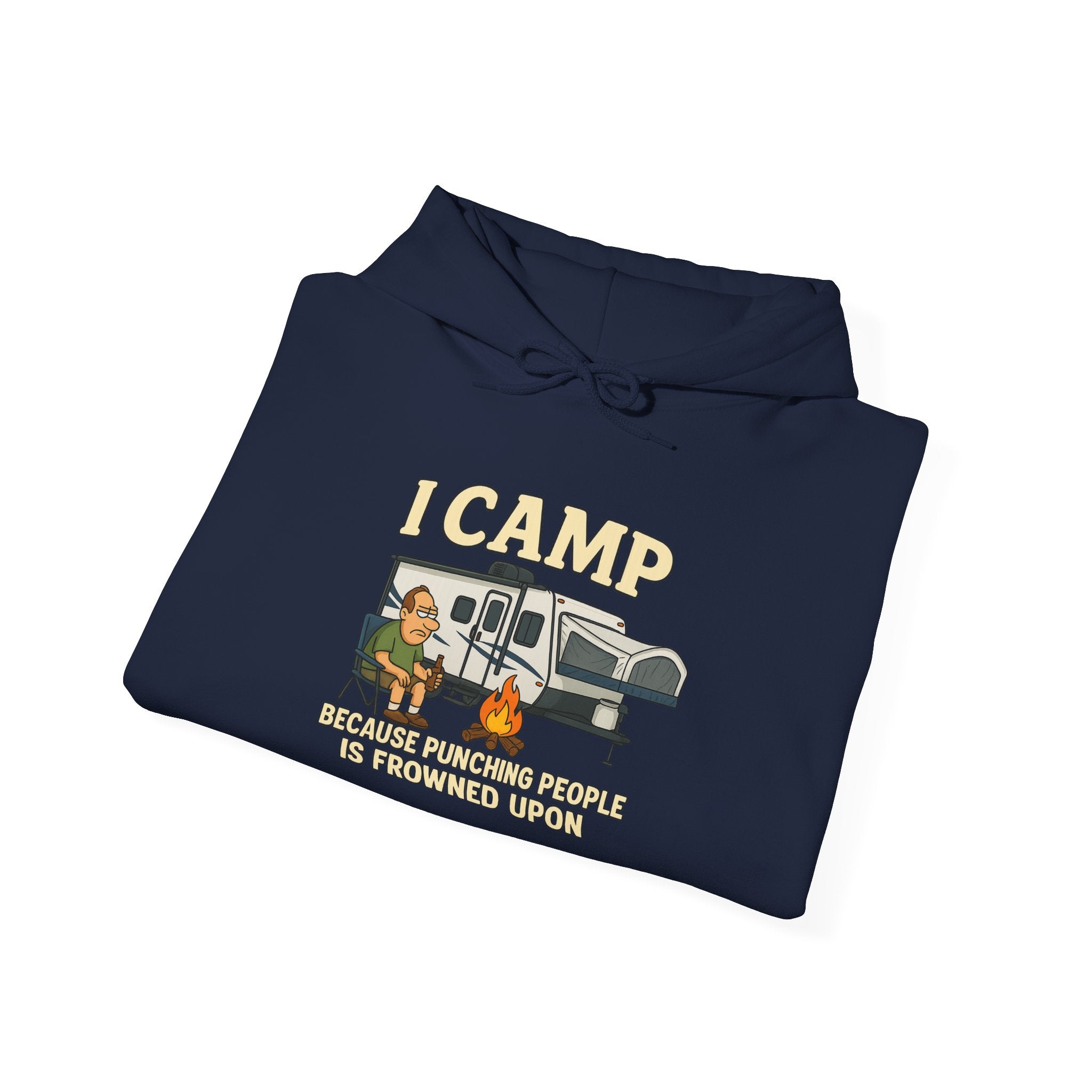 I Camp Unisex Heavy Blend™ Hoodie - Perfect for Outdoor Lovers