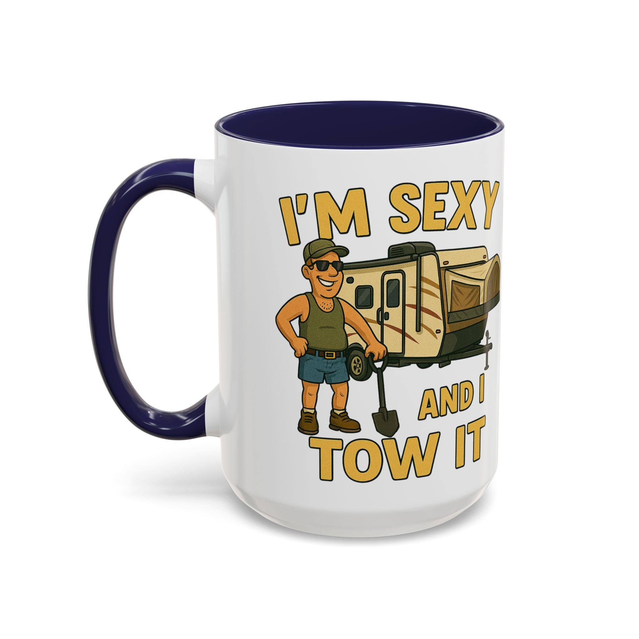 Playful Camping Mug, Funny Coffee Cup, Camper Gift, RV Lover's Accessory, Outdoor Adventure Mug