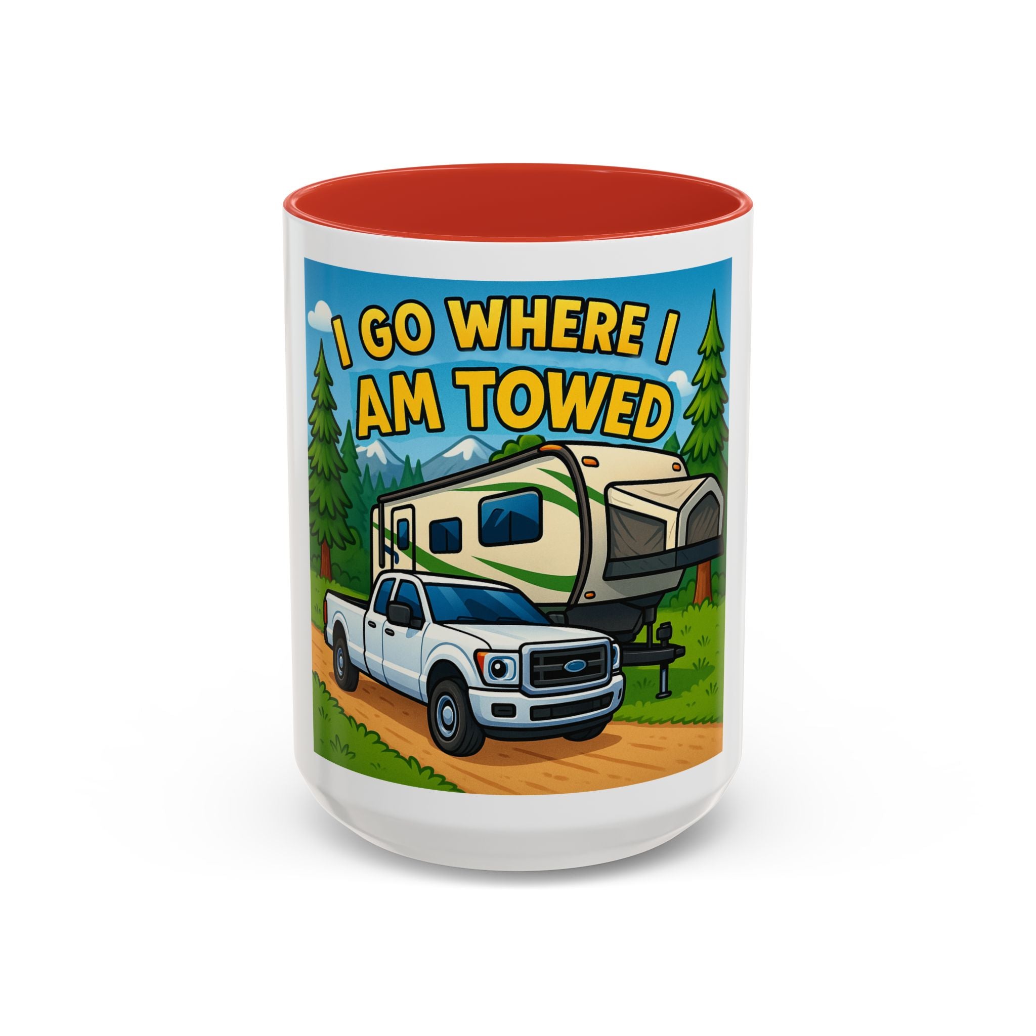 Adventure Camping Coffee Mug, RV Lover Gift, Hiking Mug, Travel Enthusiast Ceramic Cup, Nature Lover Drinkware