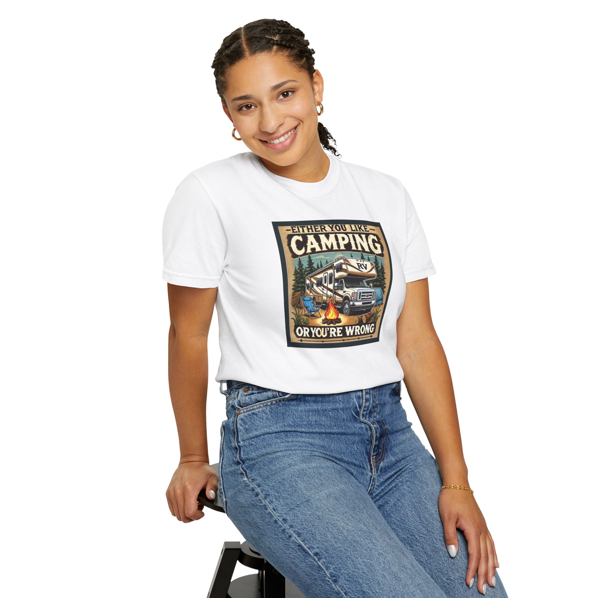 Camping Enthusiast Tee