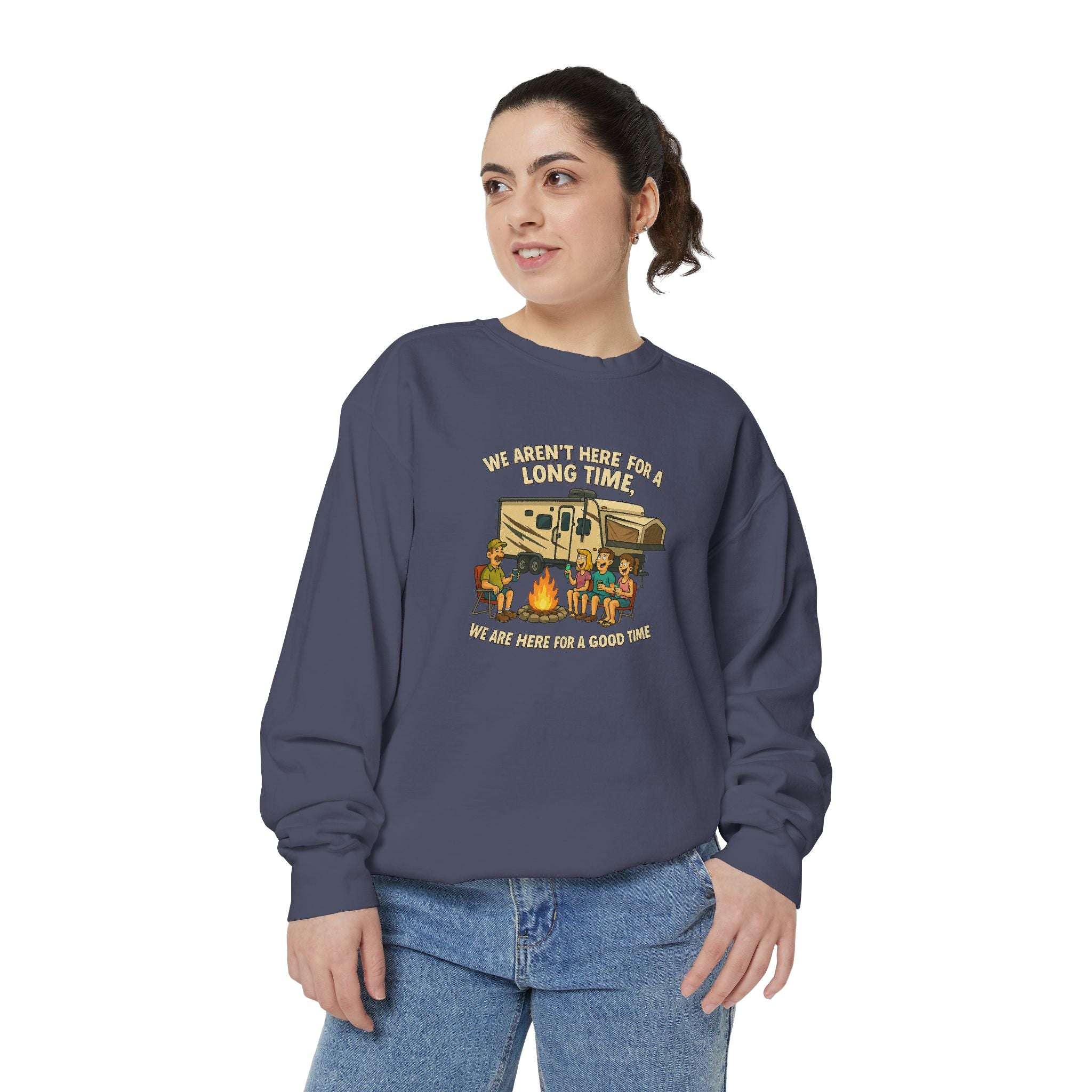 Camping Adventure Unisex Sweatshirt - Perfect for Outdoor Lovers