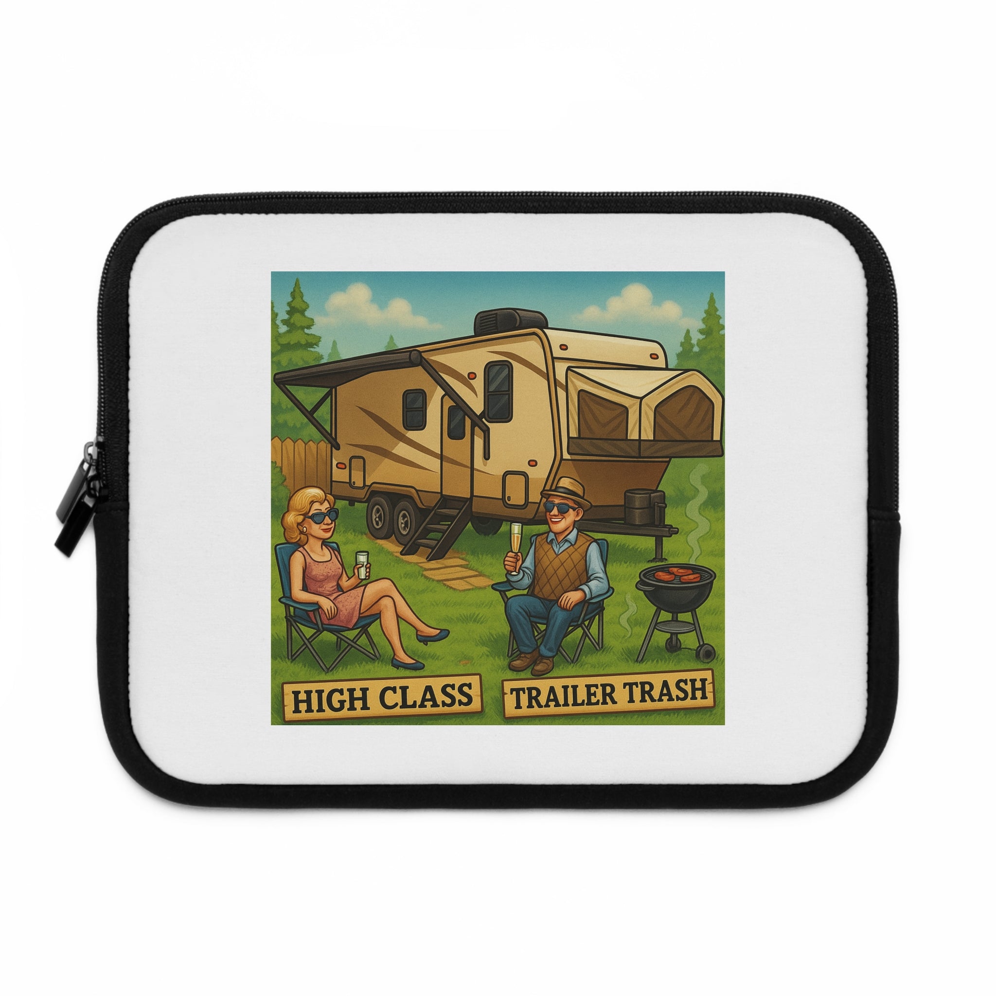 High Class Trailer Trash Laptop Sleeve