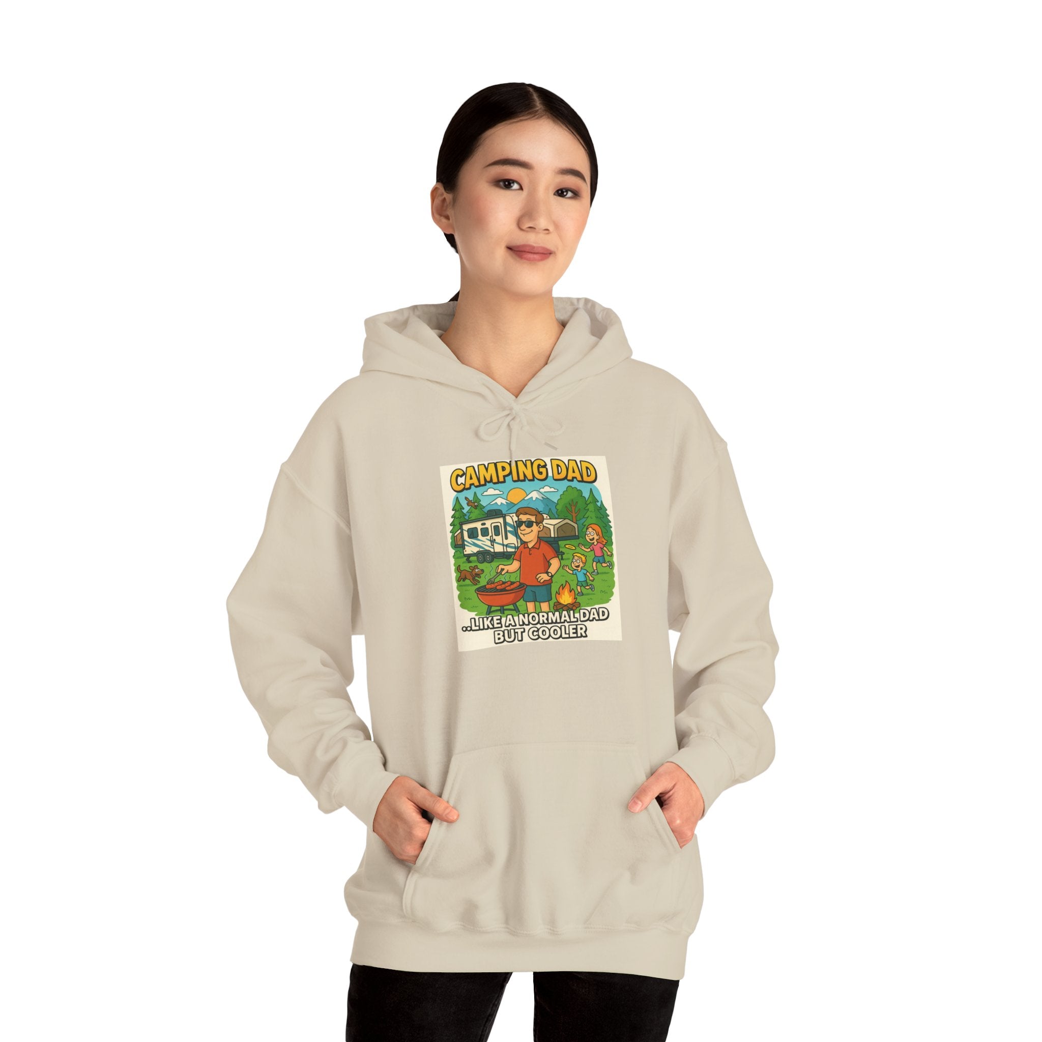 Camping Dad Unisex Heavy Blend Hoodie