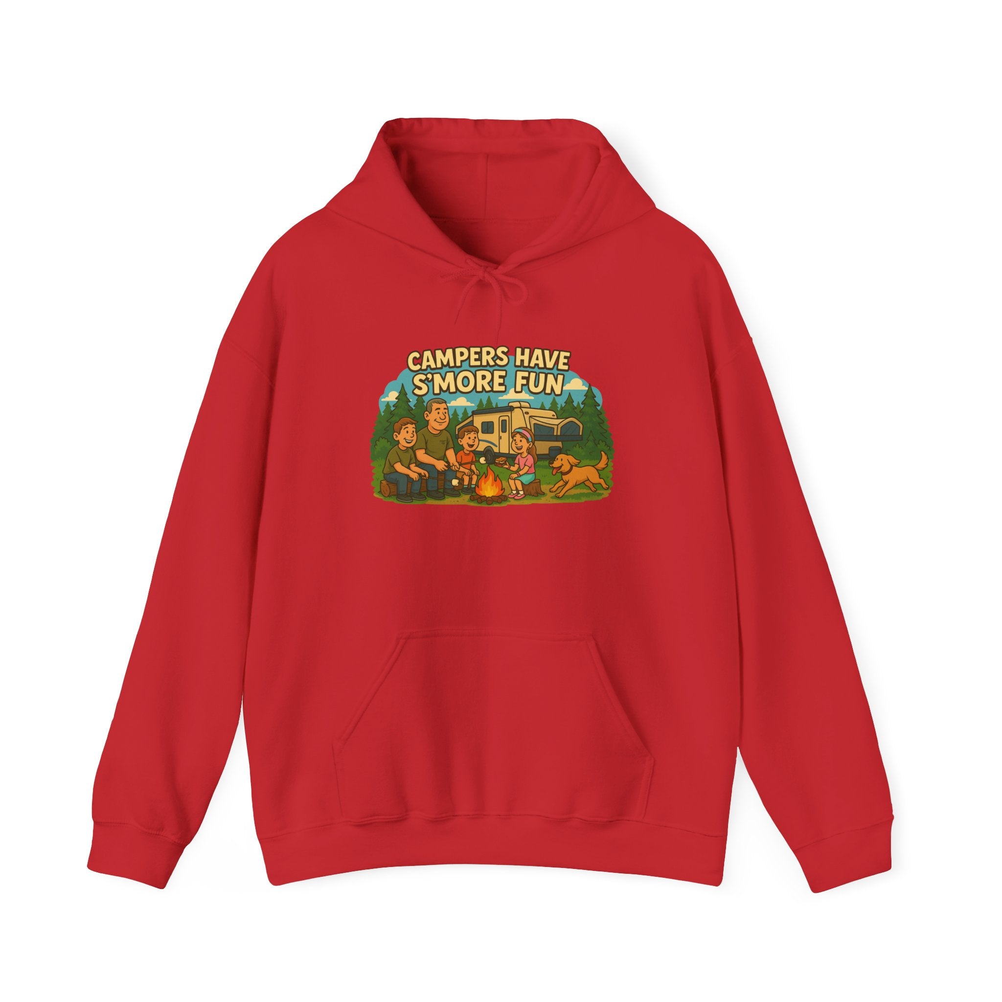 Campfire Vibes Hoodie - Perfect for Outdoor Lovers, Camping Trips, Nature Adventures, Gift for Campers, Cozy Hooded Sweatshirt