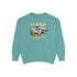 I Camp Unisex Garment-Dyed Sweatshirt - Cozy Camping Apparel for Outdoor Lovers