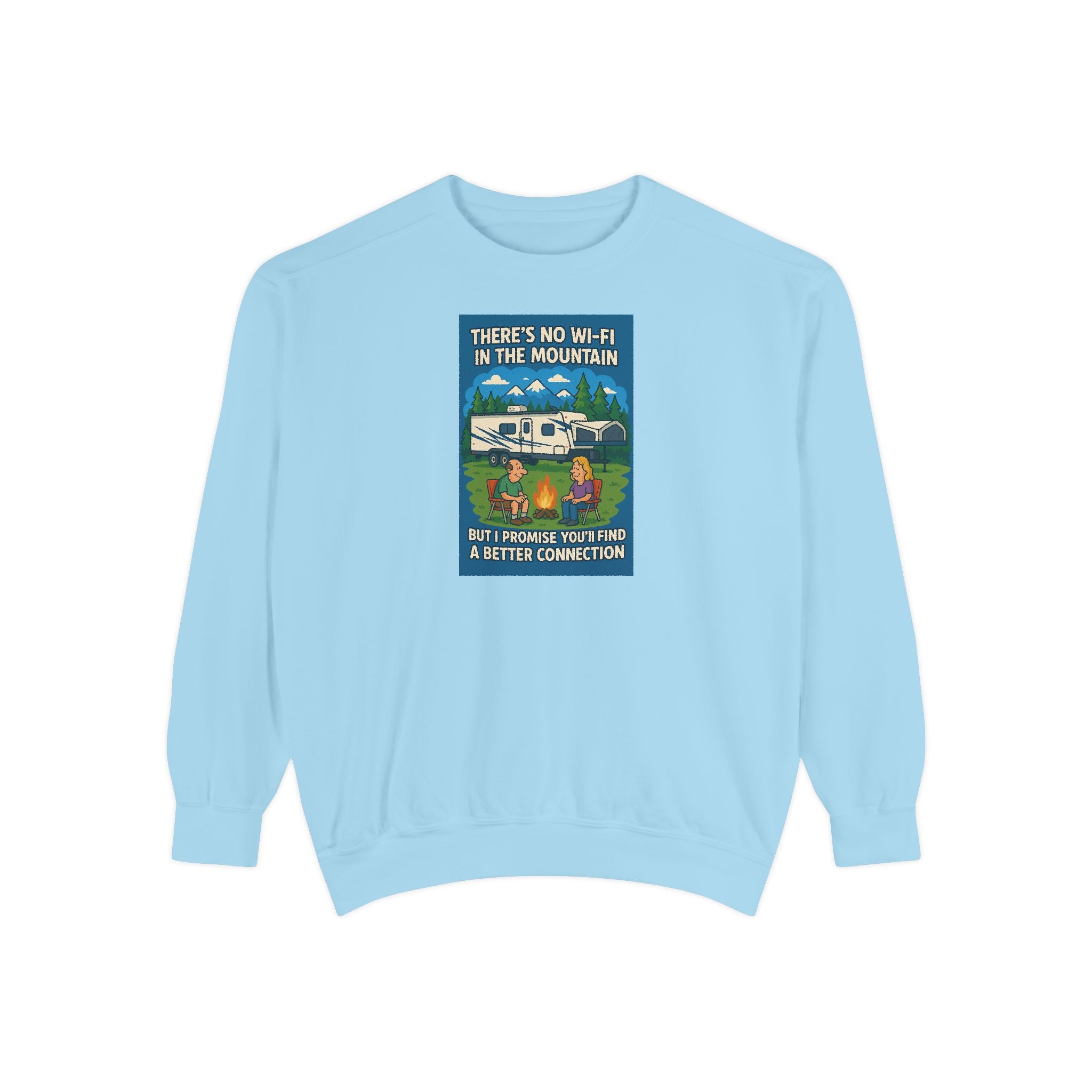 Cozy Campfire Sweatshirt - Perfect for Adventurers, Camping Enthusiasts, Family Gatherings, or Cozy Nights In, Gift Idea, Outdoor Style
