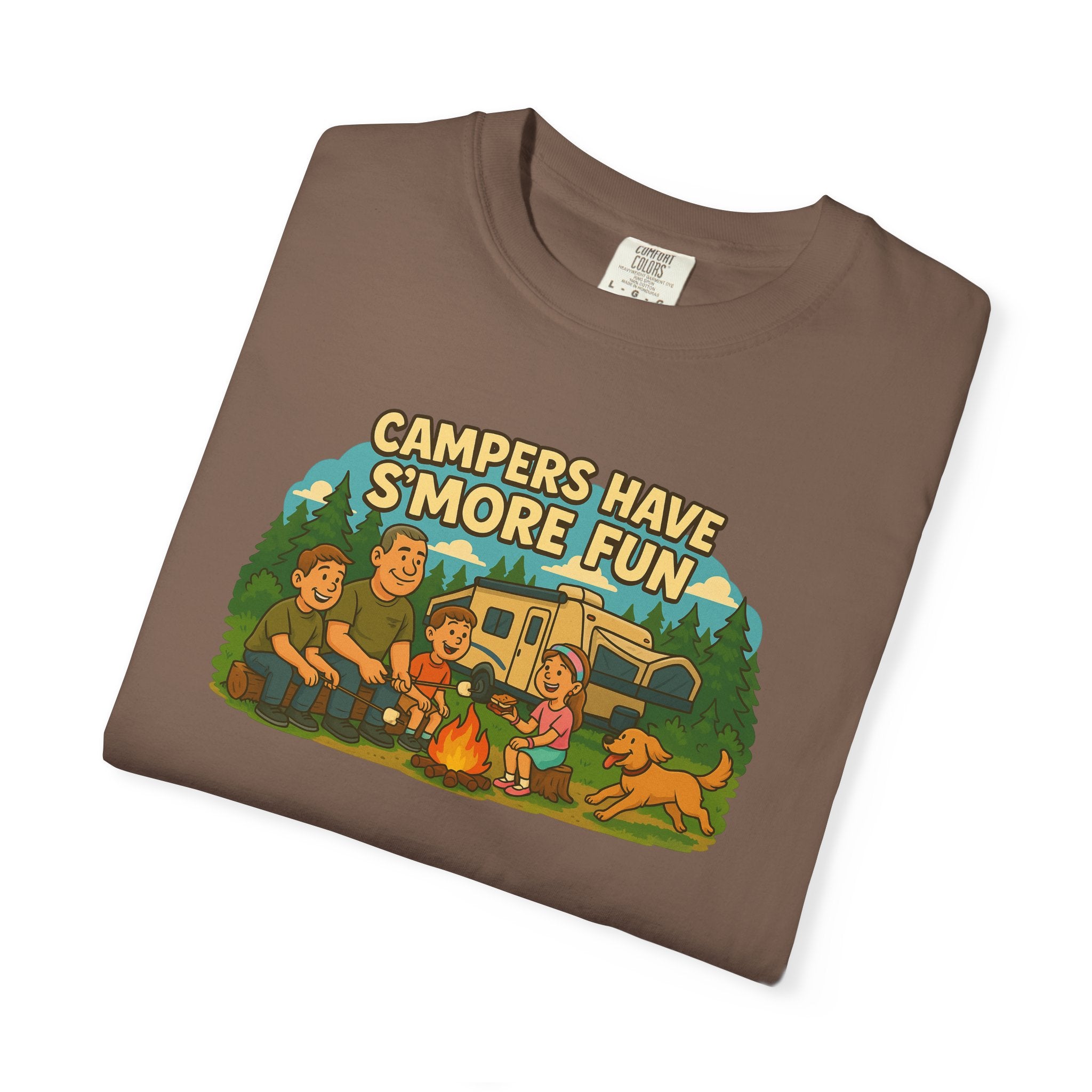 Camping T-Shirt for Outdoor Lovers, Perfect Gift for Campers, Adventure Tee, Vacation Shirt, Summer Fun Merchandise