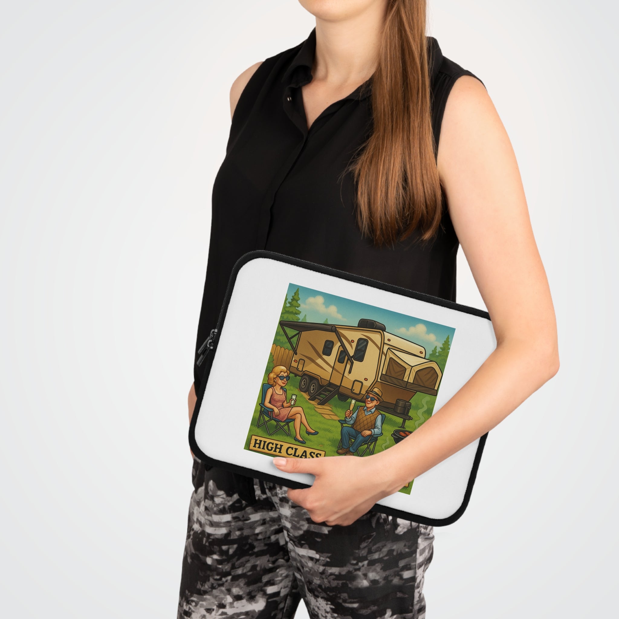 High Class Trailer Trash Laptop Sleeve