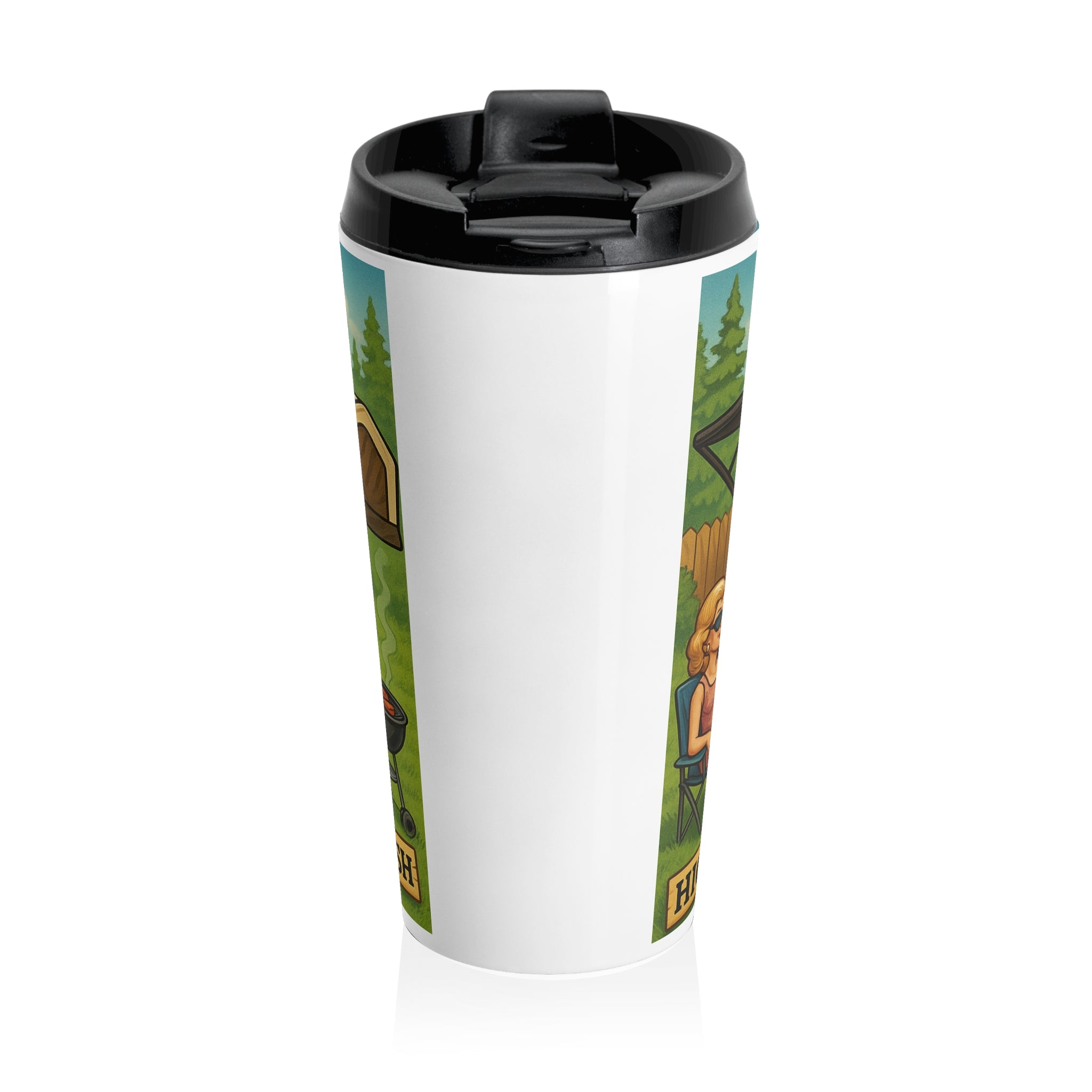 Camping Adventure Stainless Steel Travel Mug