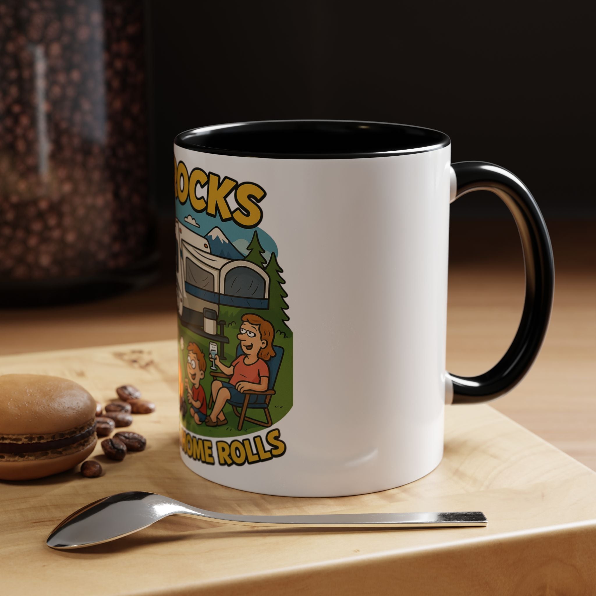 Camping Life Coffee Mug - Adventure Lover Gift, RV Travel Mug, Cozy Campfire Vibes, Perfect for Outdoor Enthusiasts, Gift for Dad