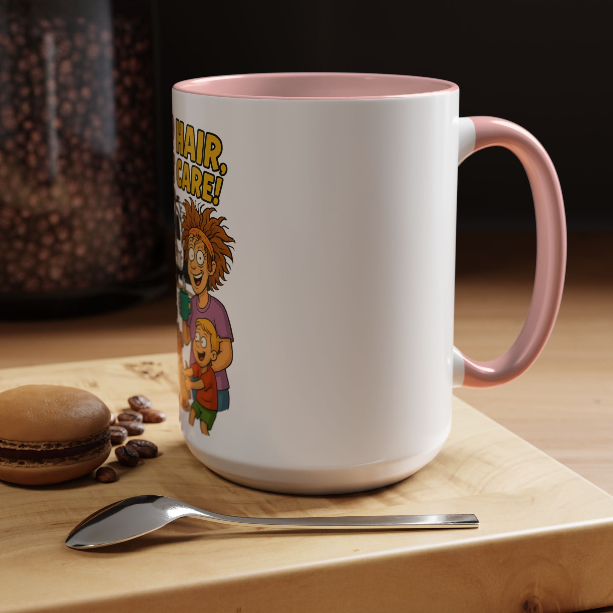Camp Hair Coffee Mug, Funny Mug for Campers, Outdoor Lover Gift, Family Camping Mug, Humorous Coffee Cup