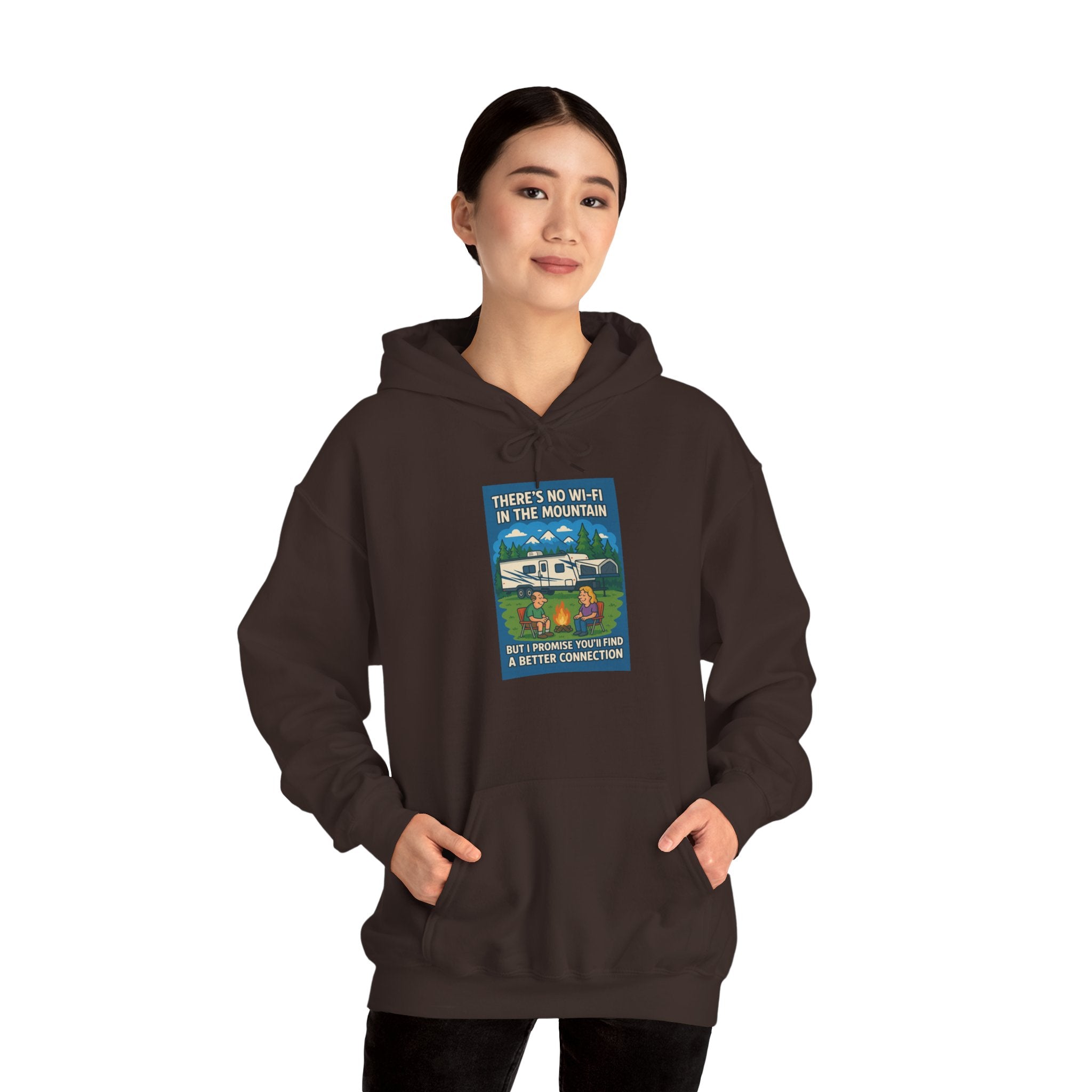 Mountain Connection Unisex Hooded Sweatshirt | Cozy Gift for Nature Lovers | Perfect for Camping, Hiking, Outdoor Adventures, and [...]