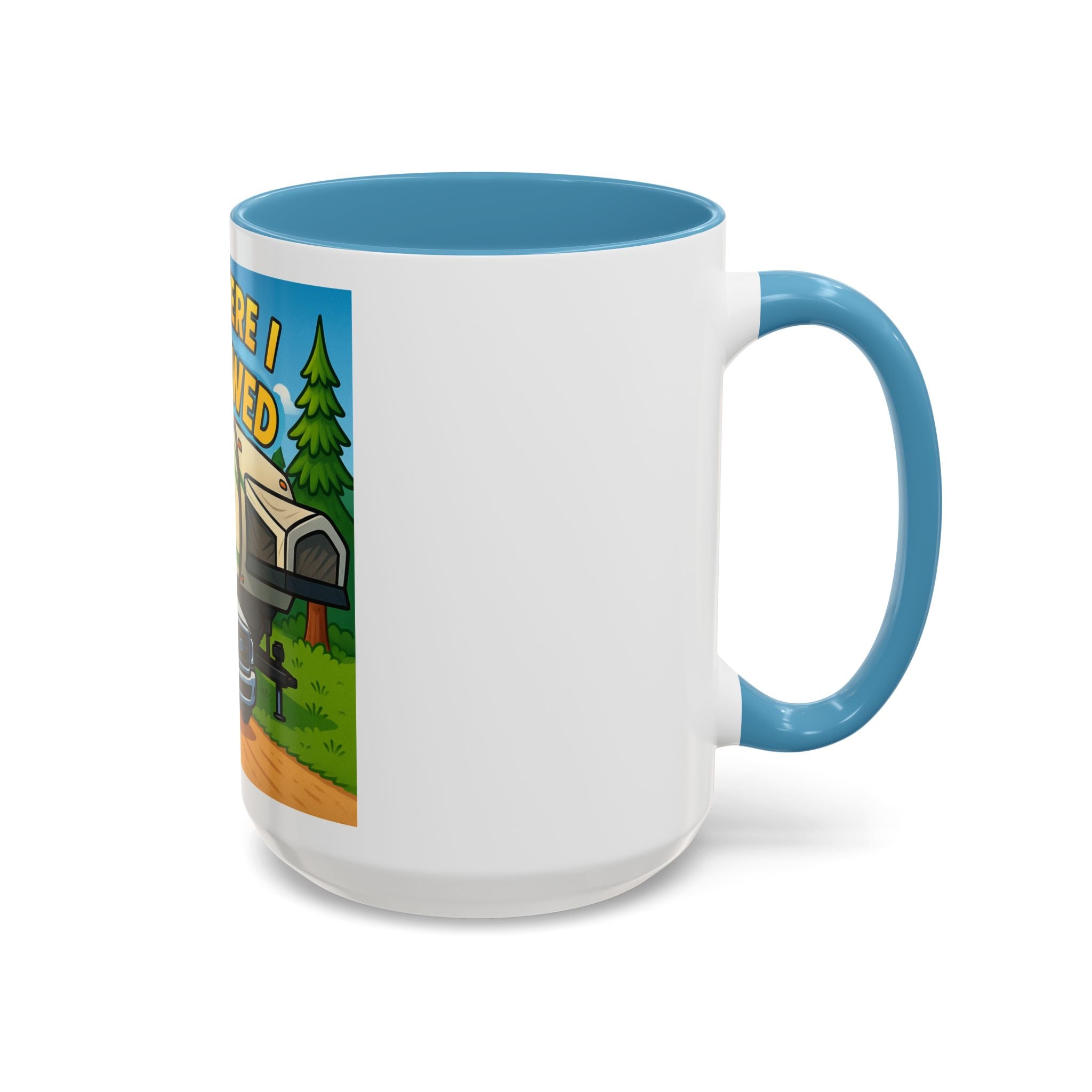 Adventure Camping Coffee Mug, RV Lover Gift, Hiking Mug, Travel Enthusiast Ceramic Cup, Nature Lover Drinkware