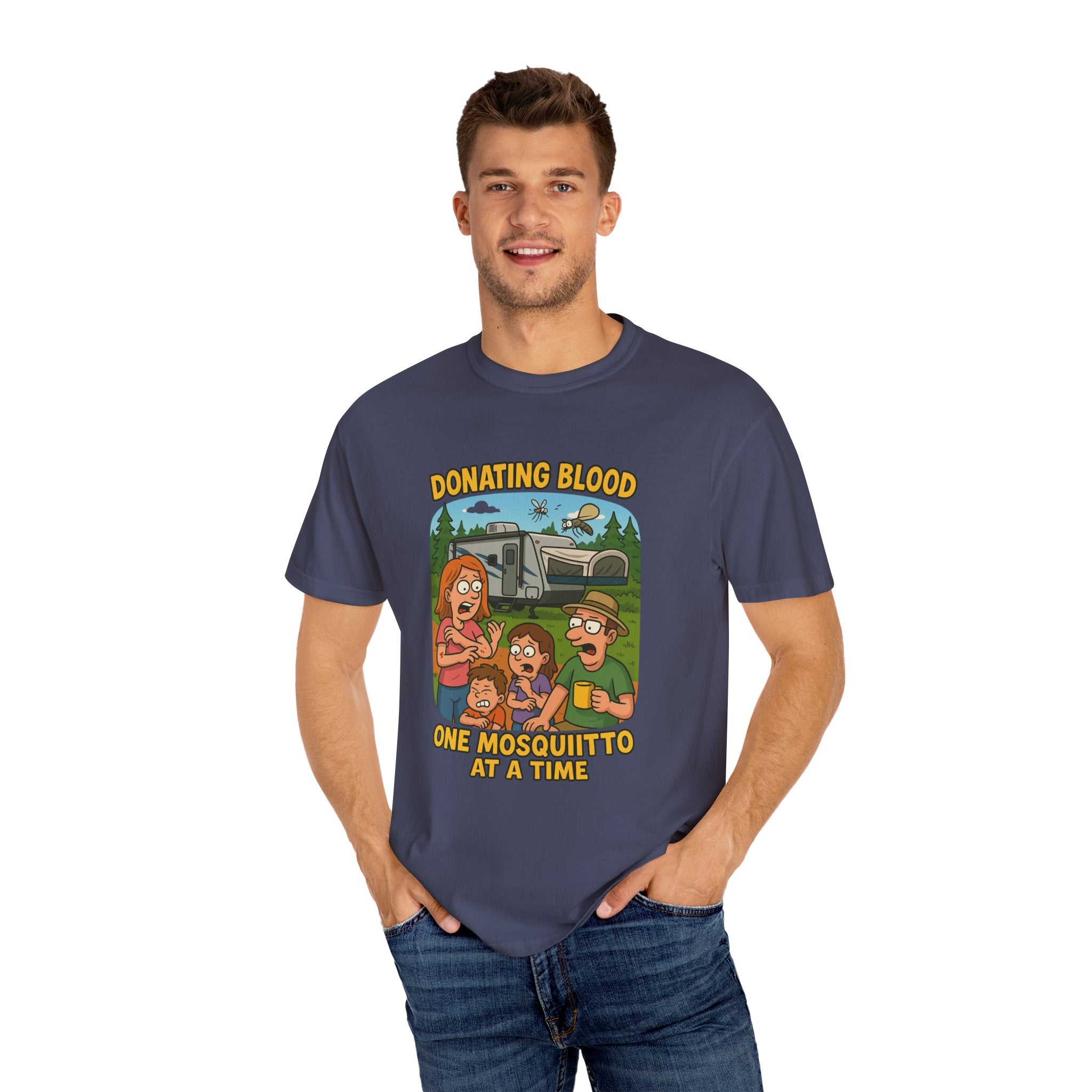 Playful Donation Humor Tee for Blood Donors, Perfect for Fundraisers, Special Events, Gifts, and Everyday Wear