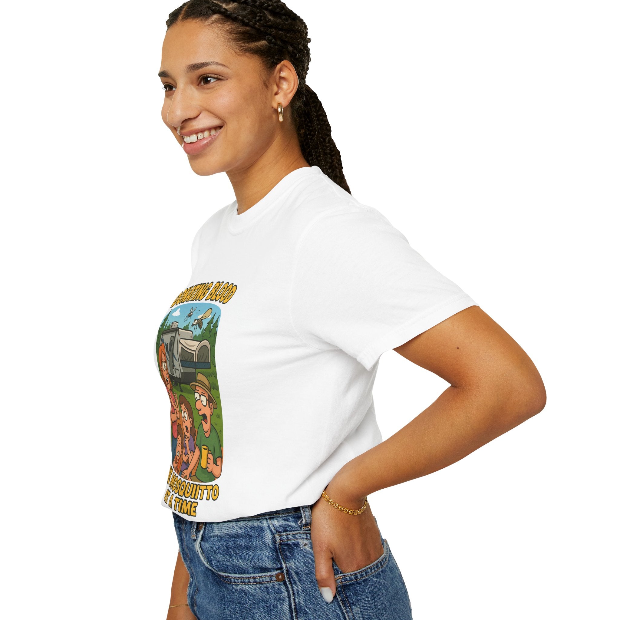 Playful Donation Humor Tee for Blood Donors, Perfect for Fundraisers, Special Events, Gifts, and Everyday Wear