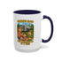 Donating Blood Coffee Mug with Fun Cartoon Design, Unique Gift for Nurses, Healthcare Workers, Humorous Office Mug, Blood Donation Awareness