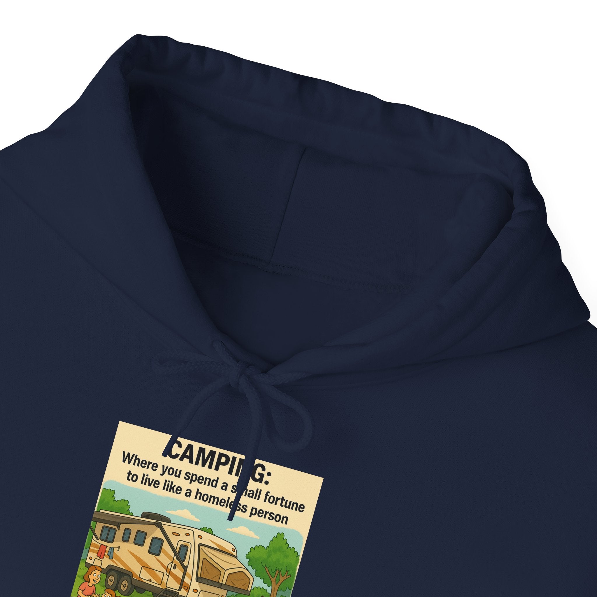 Cozy Camping Sweatshirt | Unisex Heavy Blend Hoodie, Outdoor Gear, Nature Lover Gift, Camping Apparel, Weekend Retreat Wear