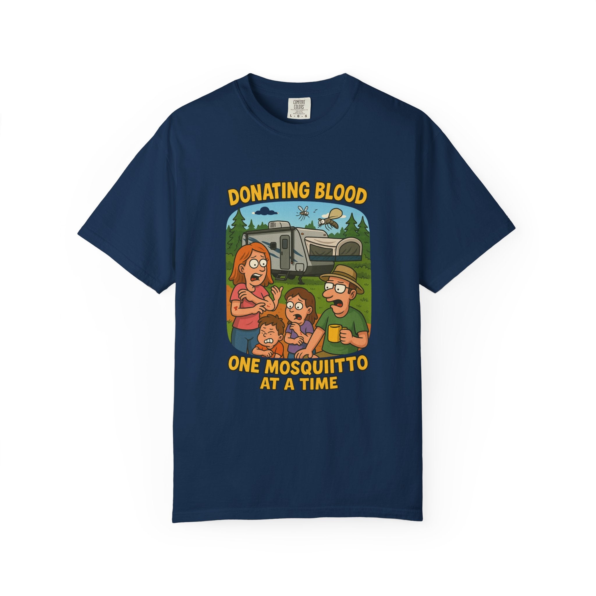 Playful Donation Humor Tee for Blood Donors, Perfect for Fundraisers, Special Events, Gifts, and Everyday Wear