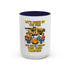 Campfire Accent Coffee Mug, Camping Gift, Outdoor Adventure Mug, RV Lovers Coffee Cup, Relaxing by the Fire