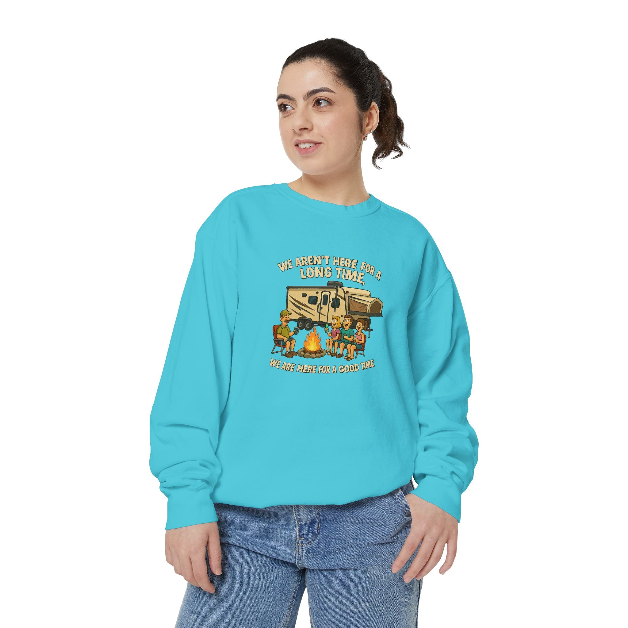 Camping Adventure Unisex Sweatshirt - Perfect for Outdoor Lovers