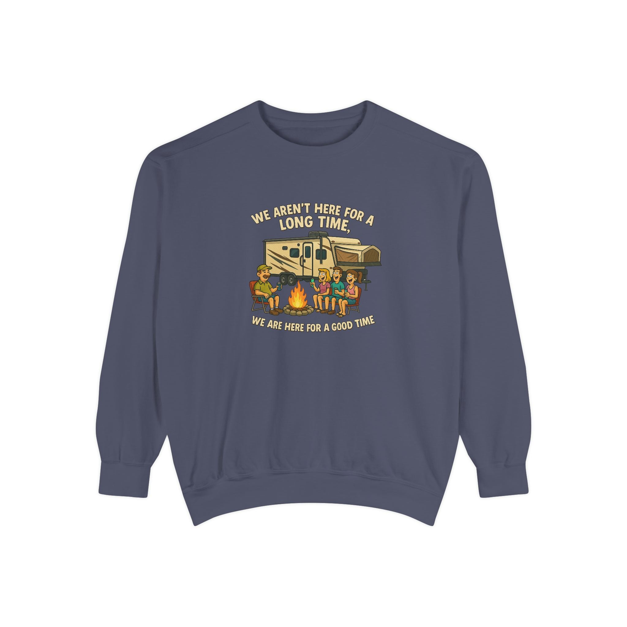 Camping Adventure Unisex Sweatshirt - Perfect for Outdoor Lovers