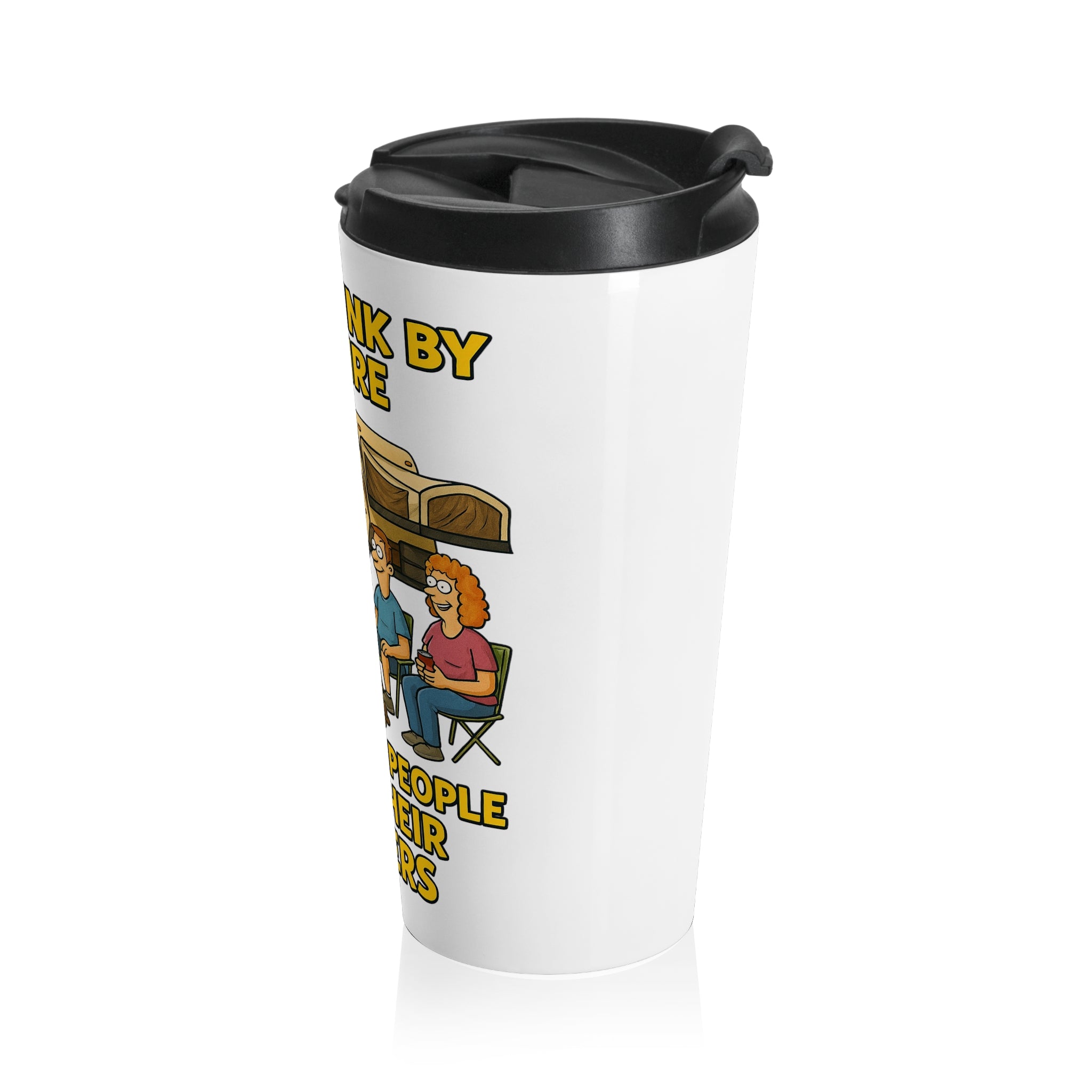 Campfire Travel Mug | Perfect for Camping, Travel, Outdoor Adventures, Gifting, Coffee Lovers, Festivals
