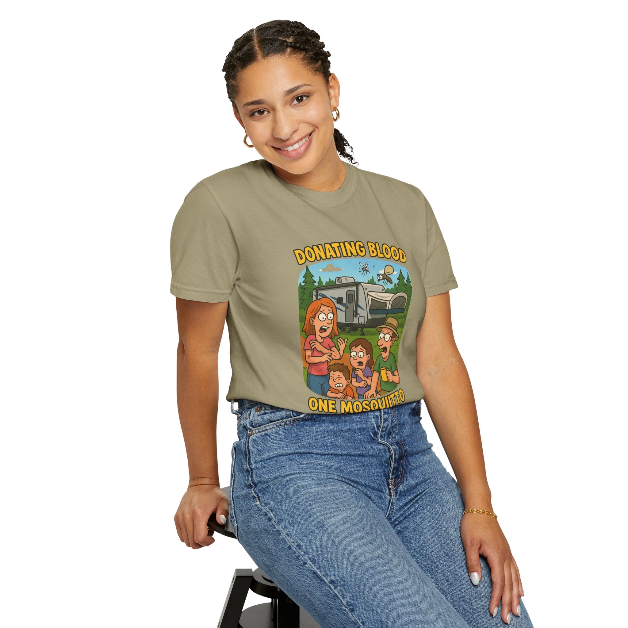 Playful Donation Humor Tee for Blood Donors, Perfect for Fundraisers, Special Events, Gifts, and Everyday Wear