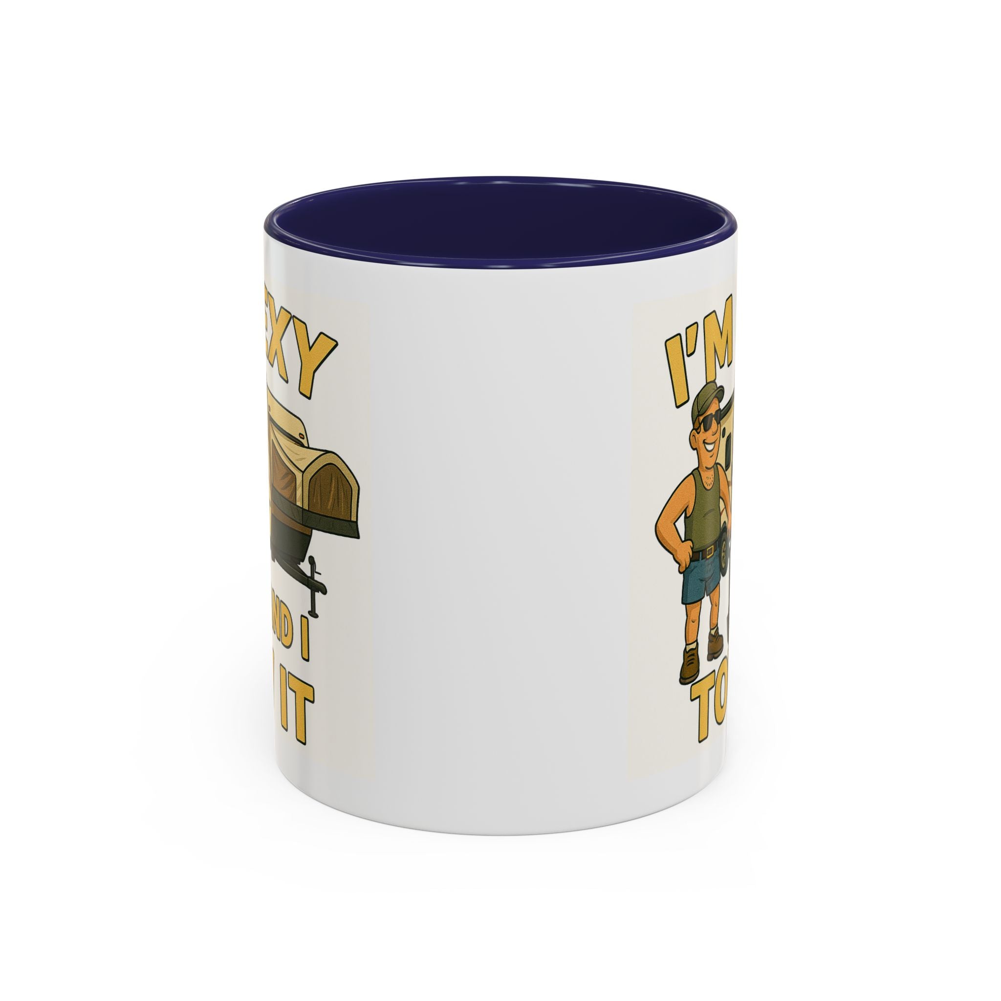 I'm sexy and I tow it - Hybrid Camping Coffee Mug (11, 15oz)