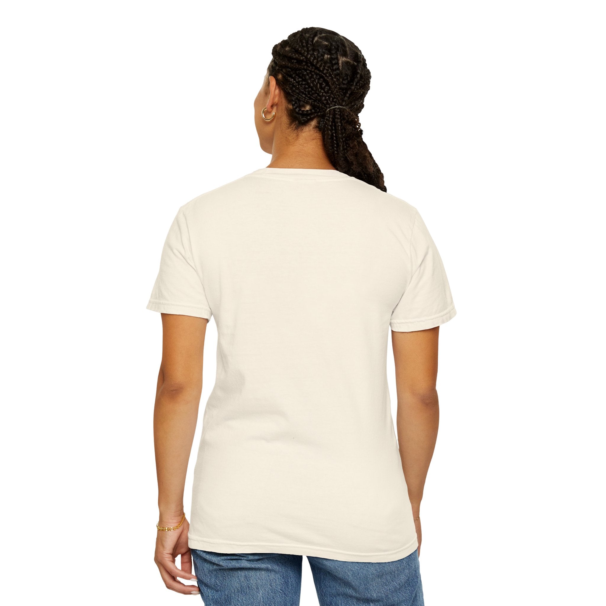 Camp Hair Don't Care T-Shirt, Unisex Garment-Dyed Tee, Camping Apparel, Funny Summer Shirt, Outdoor Lovers Gift, Vacation Essential