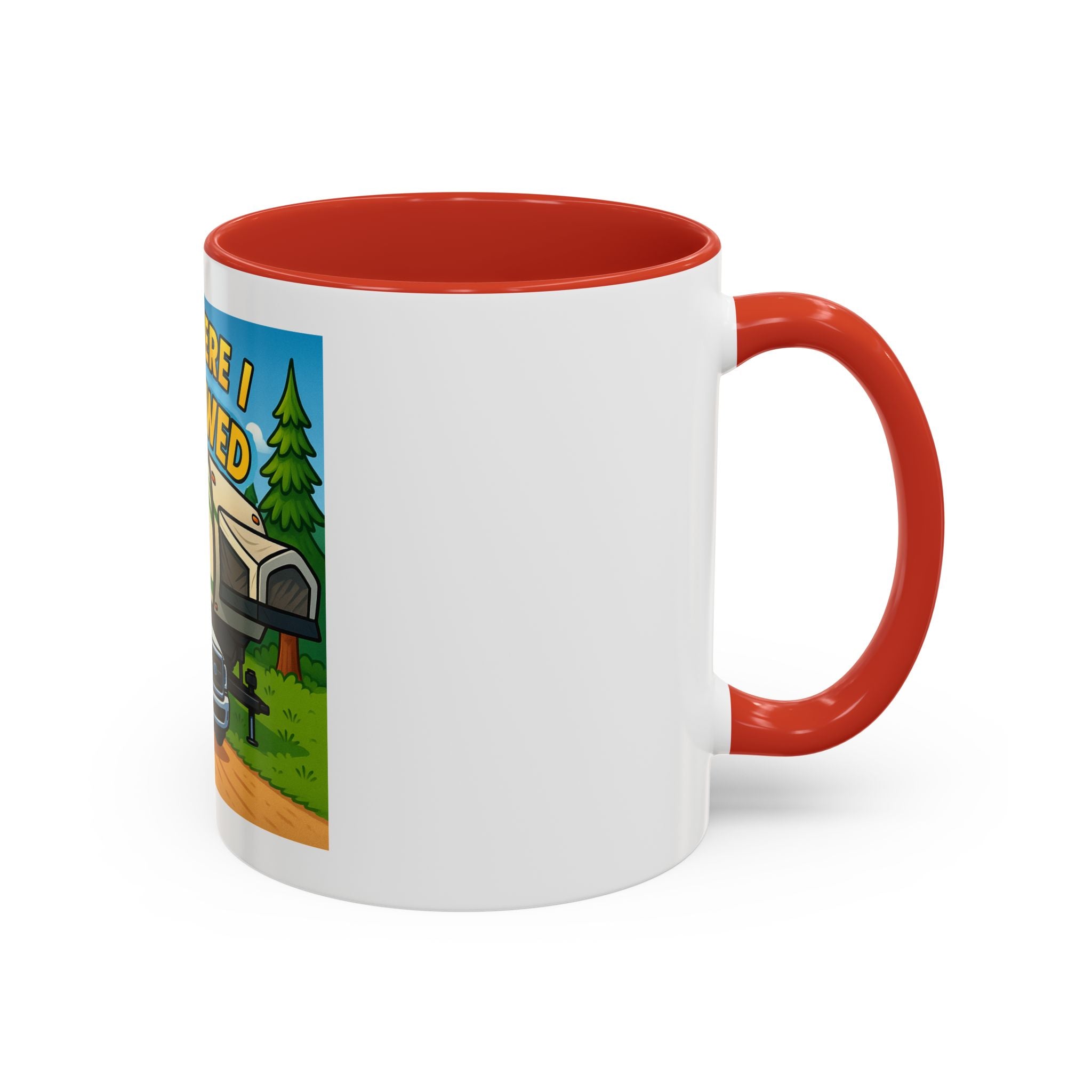 Adventure Camping Coffee Mug, RV Lover Gift, Hiking Mug, Travel Enthusiast Ceramic Cup, Nature Lover Drinkware