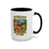 Donating Blood Coffee Mug with Fun Cartoon Design, Unique Gift for Nurses, Healthcare Workers, Humorous Office Mug, Blood Donation Awareness