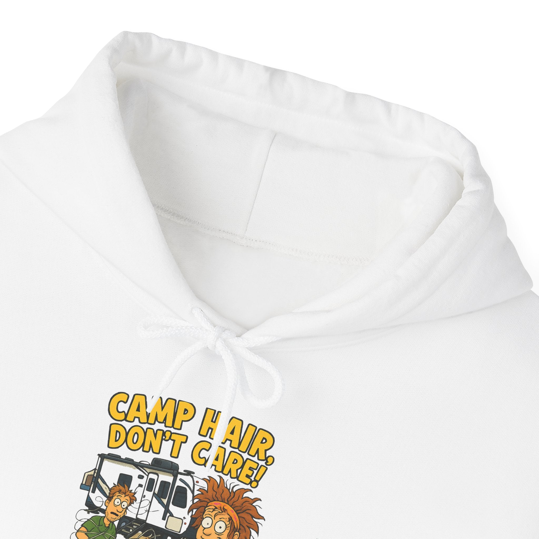 Camp Vibes Unisex Hooded Sweatshirt - Cozy, Funny Gift, Summer Nights, Outdoor Adventure, Camping Apparel