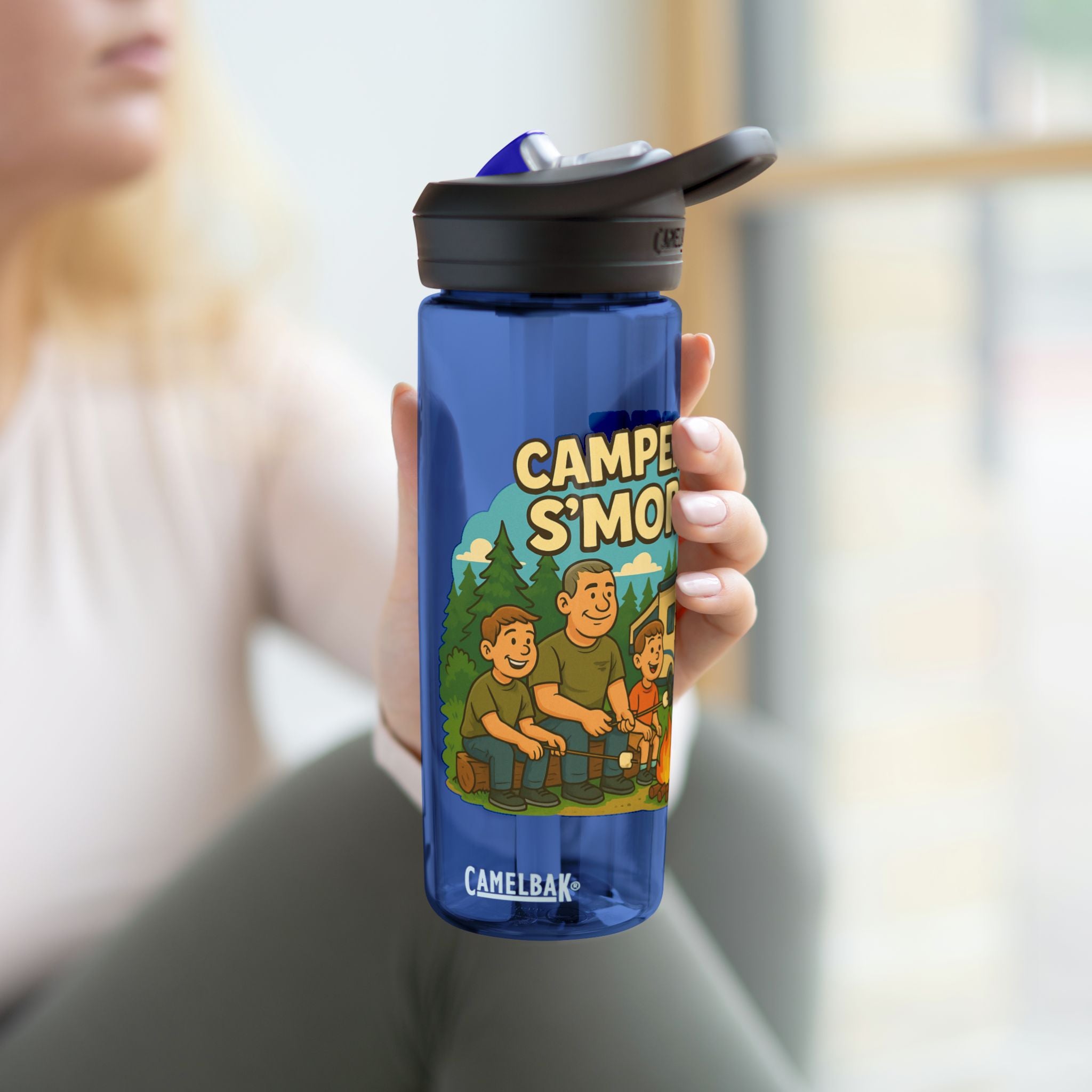 Camping Water Bottle, Outdoor Adventure Hydration, Eco-Friendly Gift, Gifts for Campers, Travel Bottle