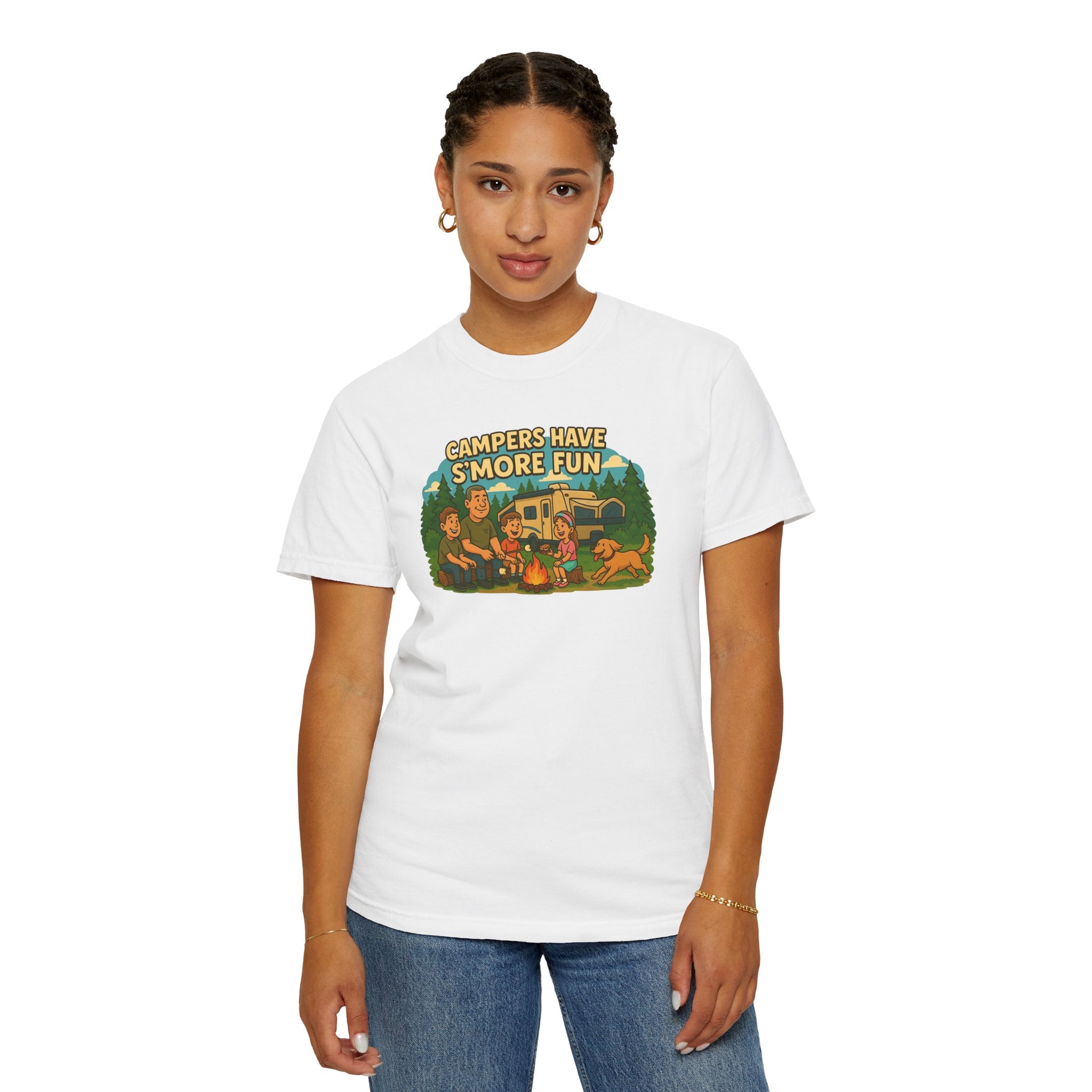 Camping T-Shirt for Outdoor Lovers, Perfect Gift for Campers, Adventure Tee, Vacation Shirt, Summer Fun Merchandise
