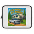 Fun RV-Themed Laptop Sleeve, Perfect for Travelers, Gift for Adventurers, Unique Camping Accessory, Go Where I Am Towed