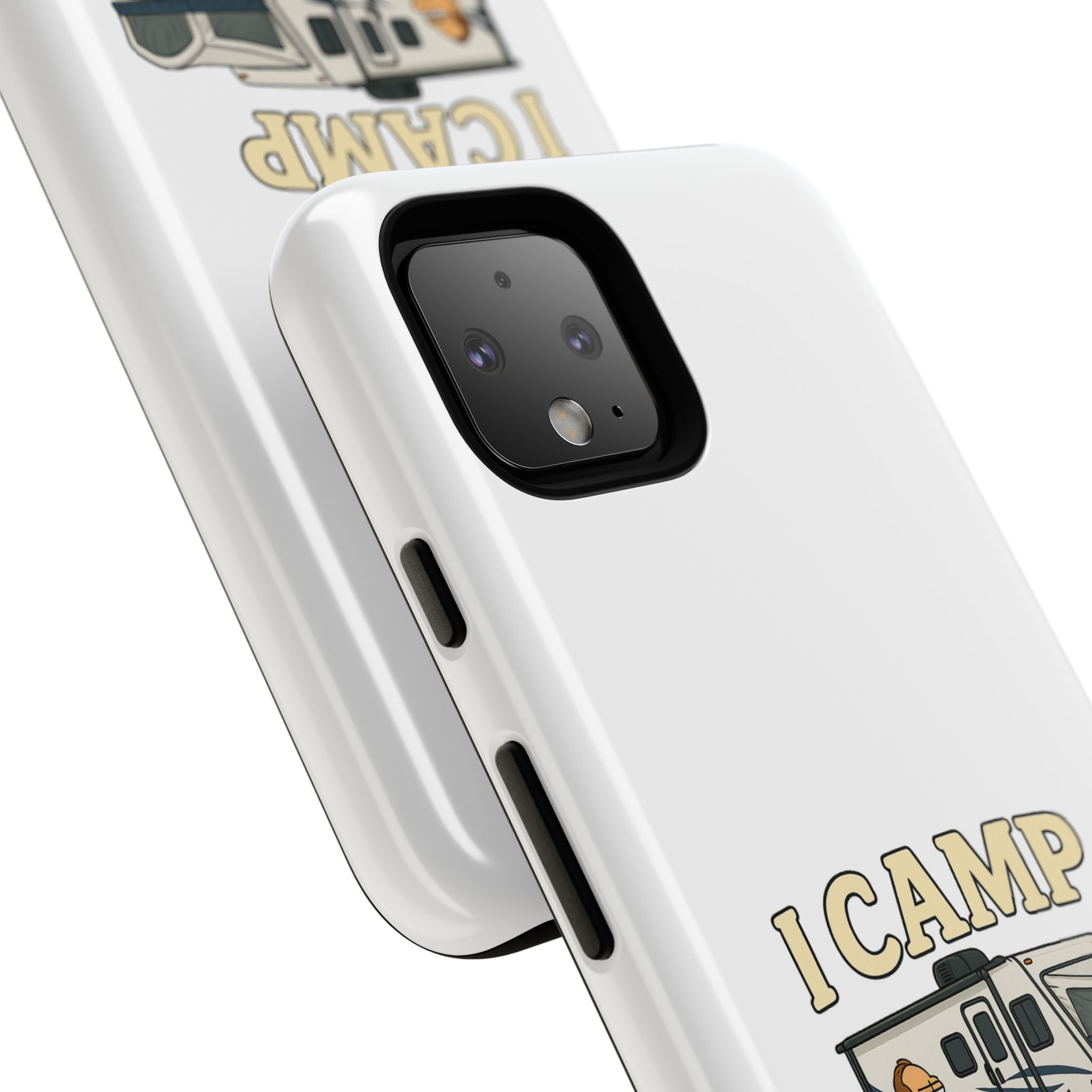 Camping Phone Case - I Camp Because Punching People is Frowned Upon