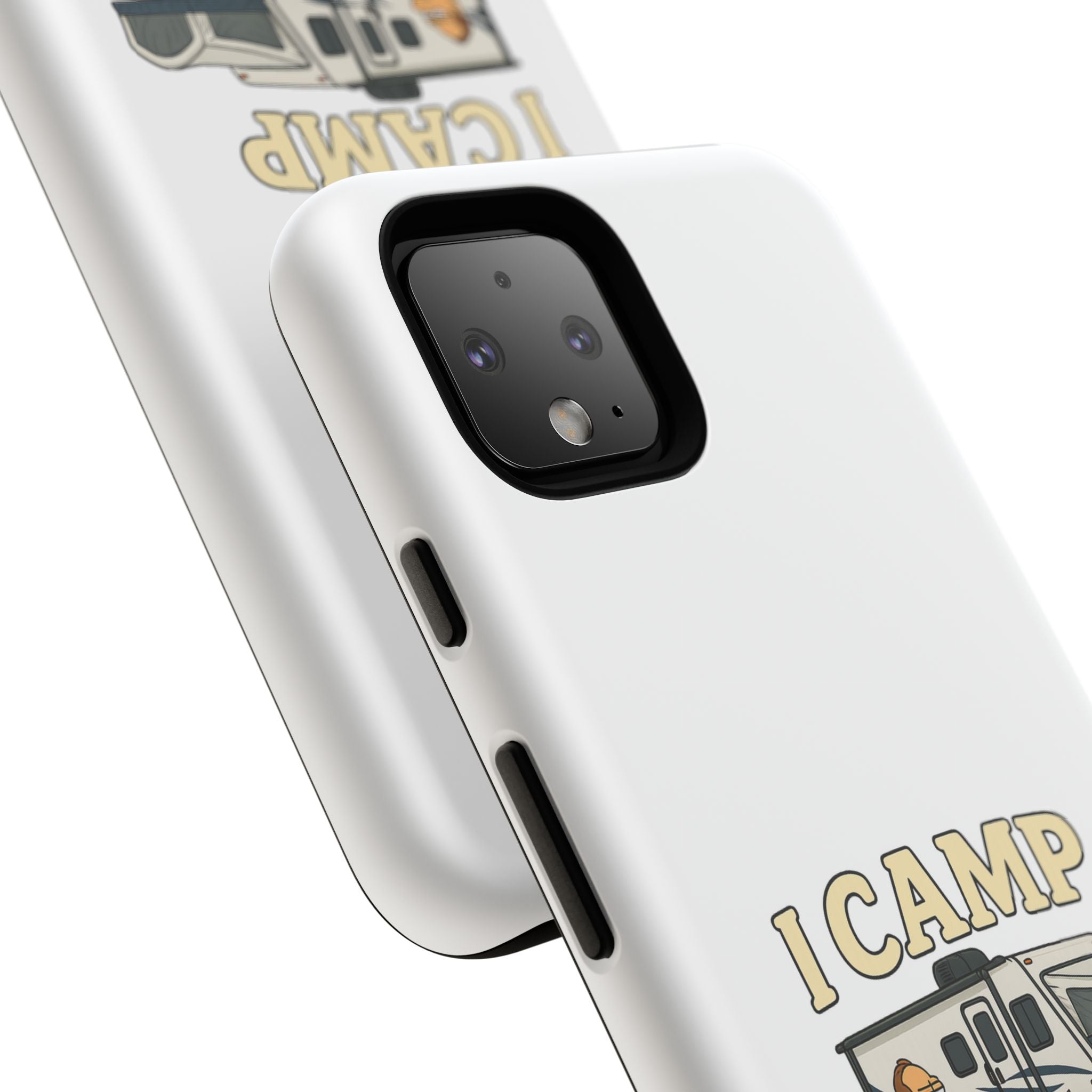 Camping Phone Case - I Camp Because Punching People is Frowned Upon