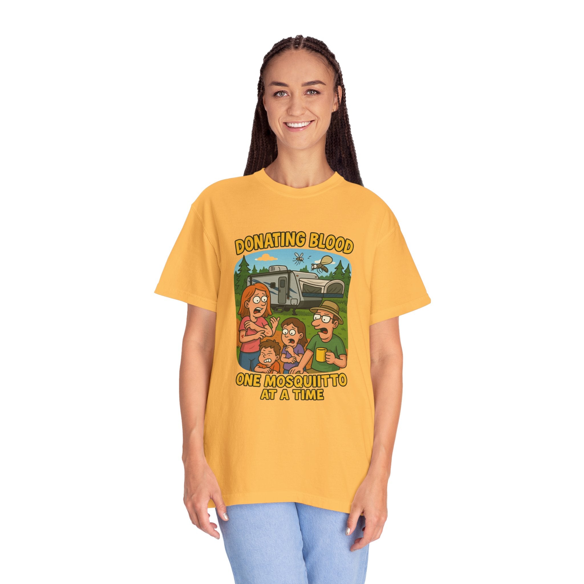 Playful Donation Humor Tee for Blood Donors, Perfect for Fundraisers, Special Events, Gifts, and Everyday Wear