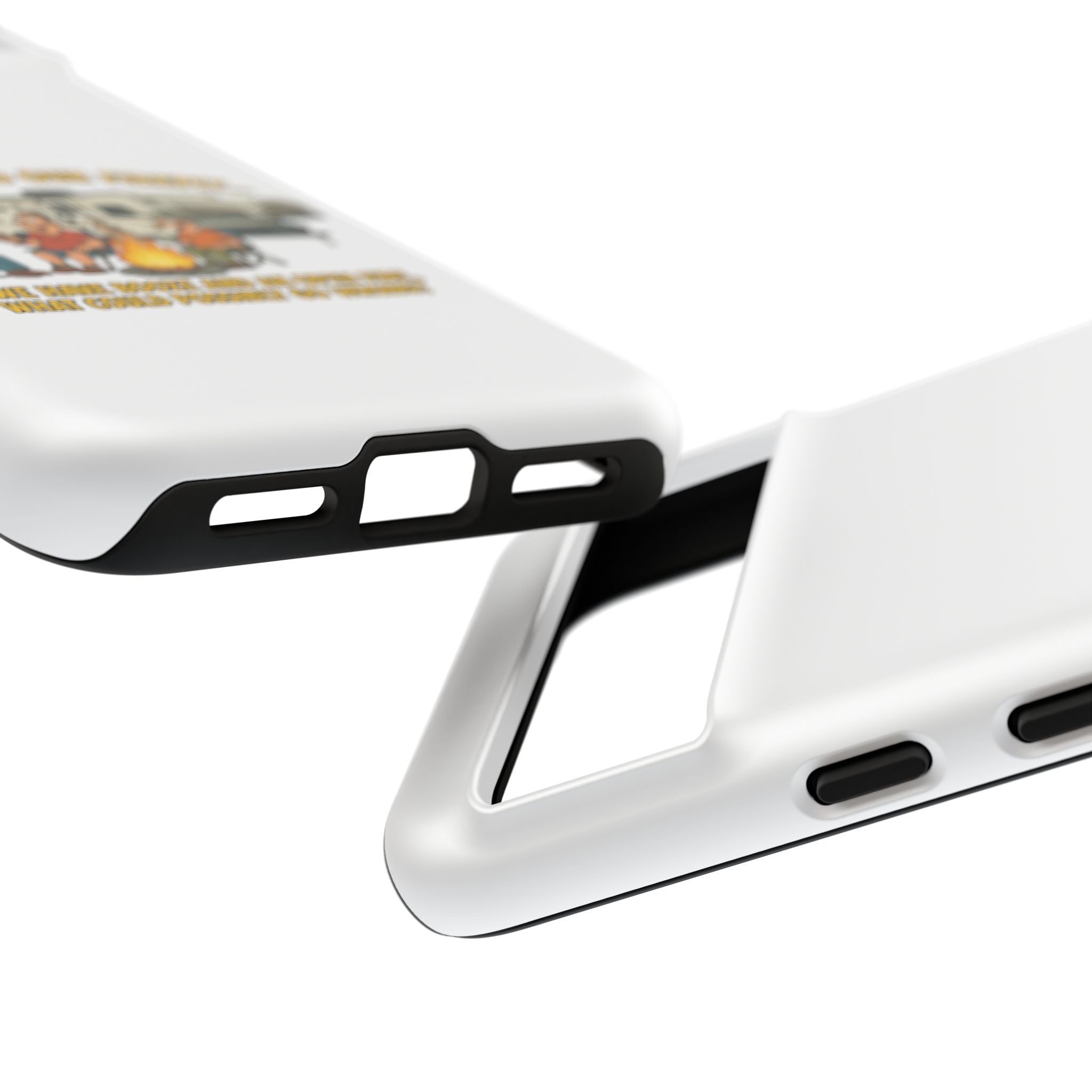 Camping Phone Case - Welcome to Our Firepit - Outdoor Gear, Gift for Campers, Adventure Accessory, Fun Camping Decor