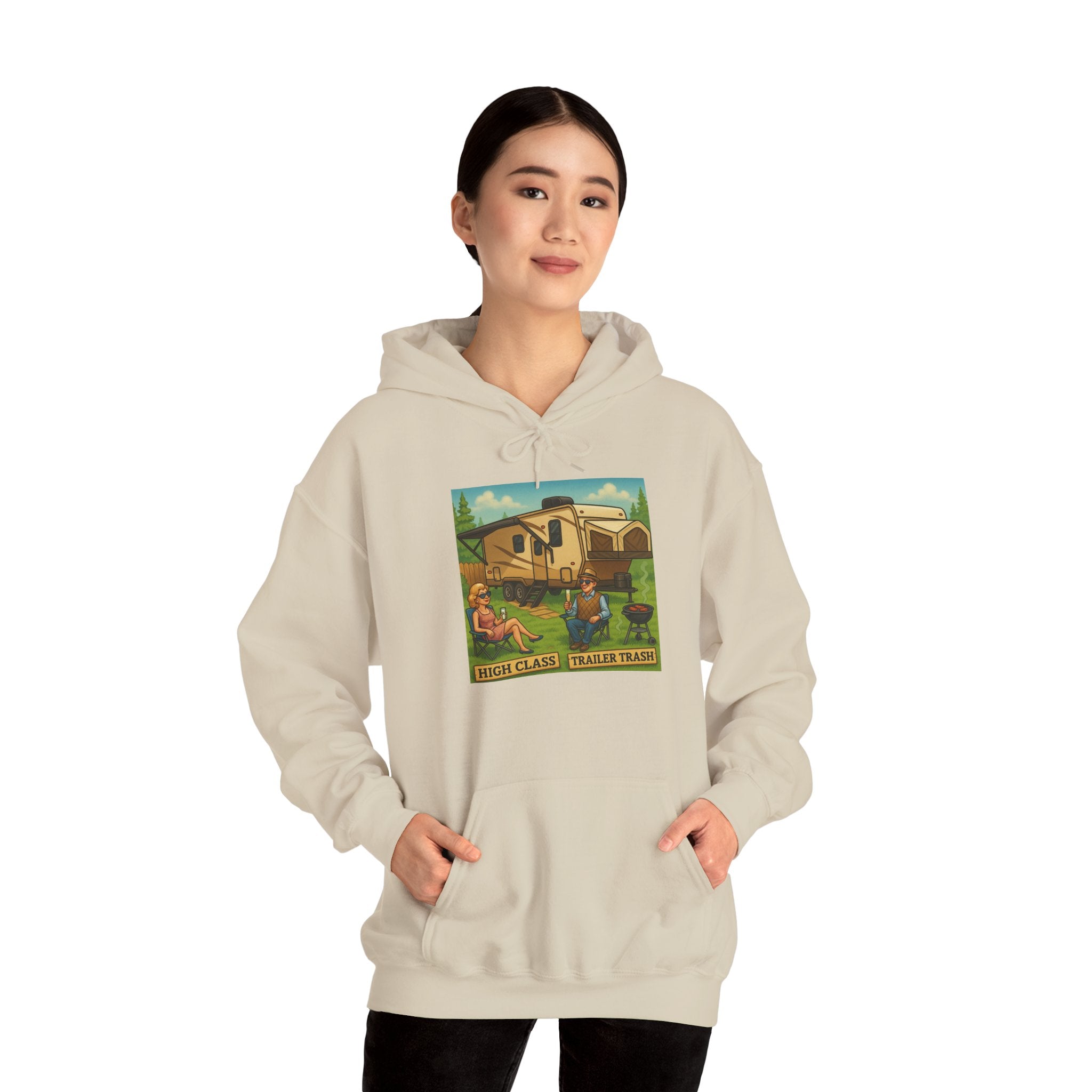 Italian Farm Scene Hoodie – Cozy Unisex Heavy Blend Sweatshirt