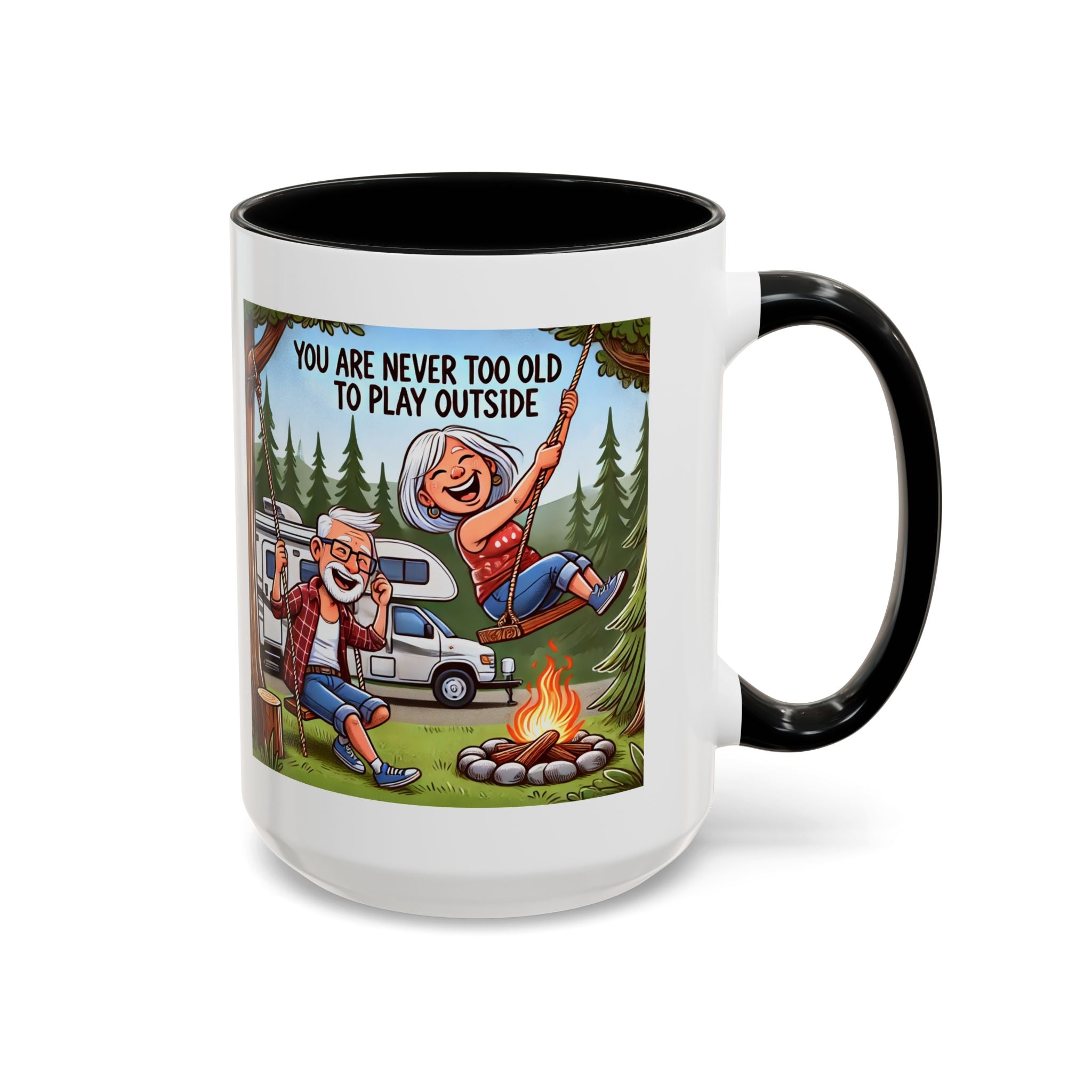 Mug - You are Never Too Old to Play Outside Coffee Mug (11, 15oz)