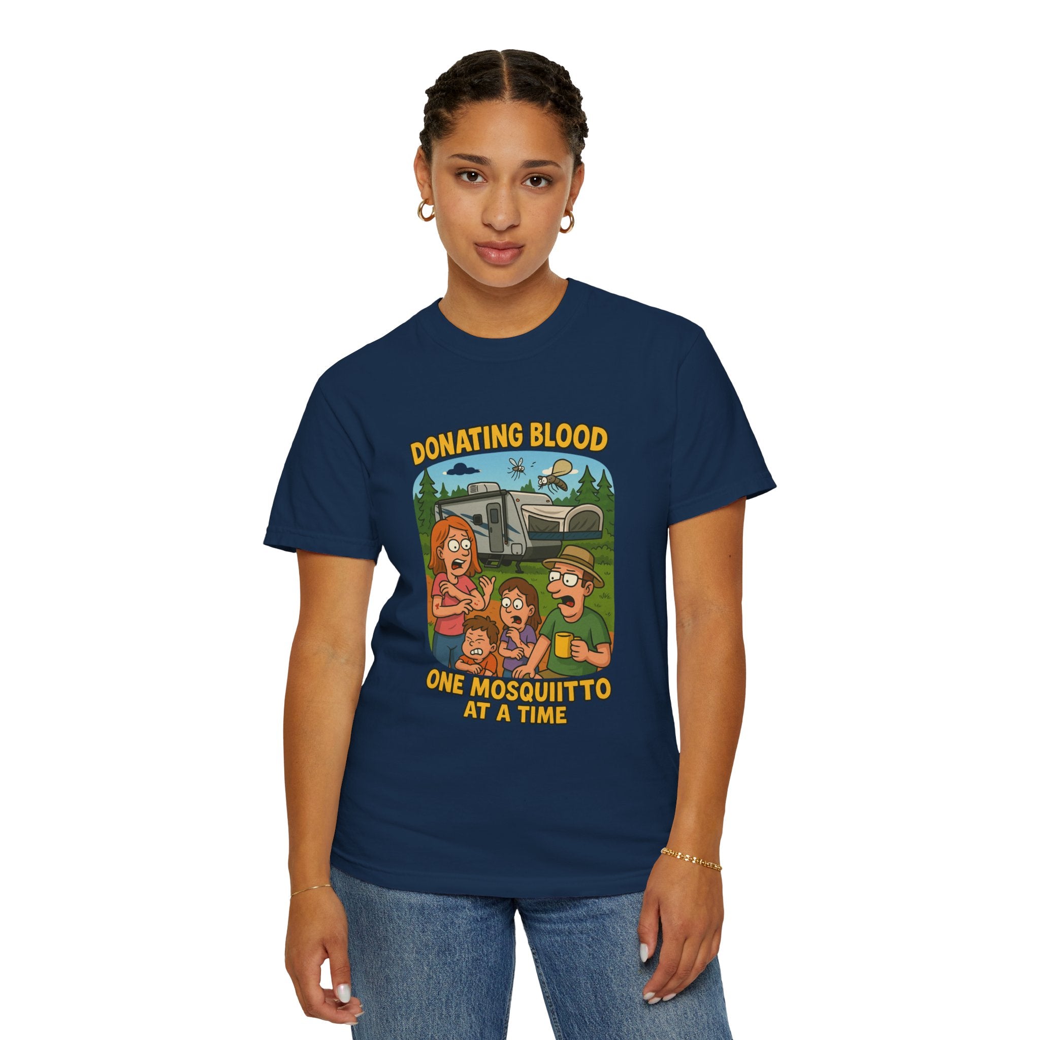 Playful Donation Humor Tee for Blood Donors, Perfect for Fundraisers, Special Events, Gifts, and Everyday Wear