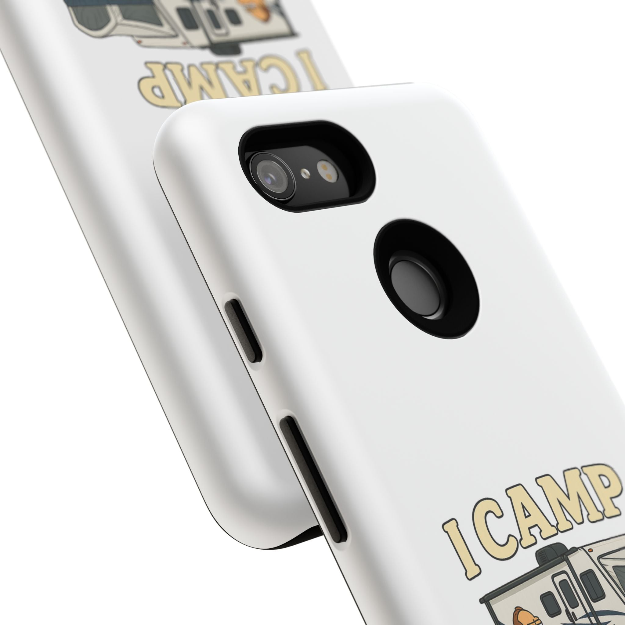 Camping Phone Case - I Camp Because Punching People is Frowned Upon
