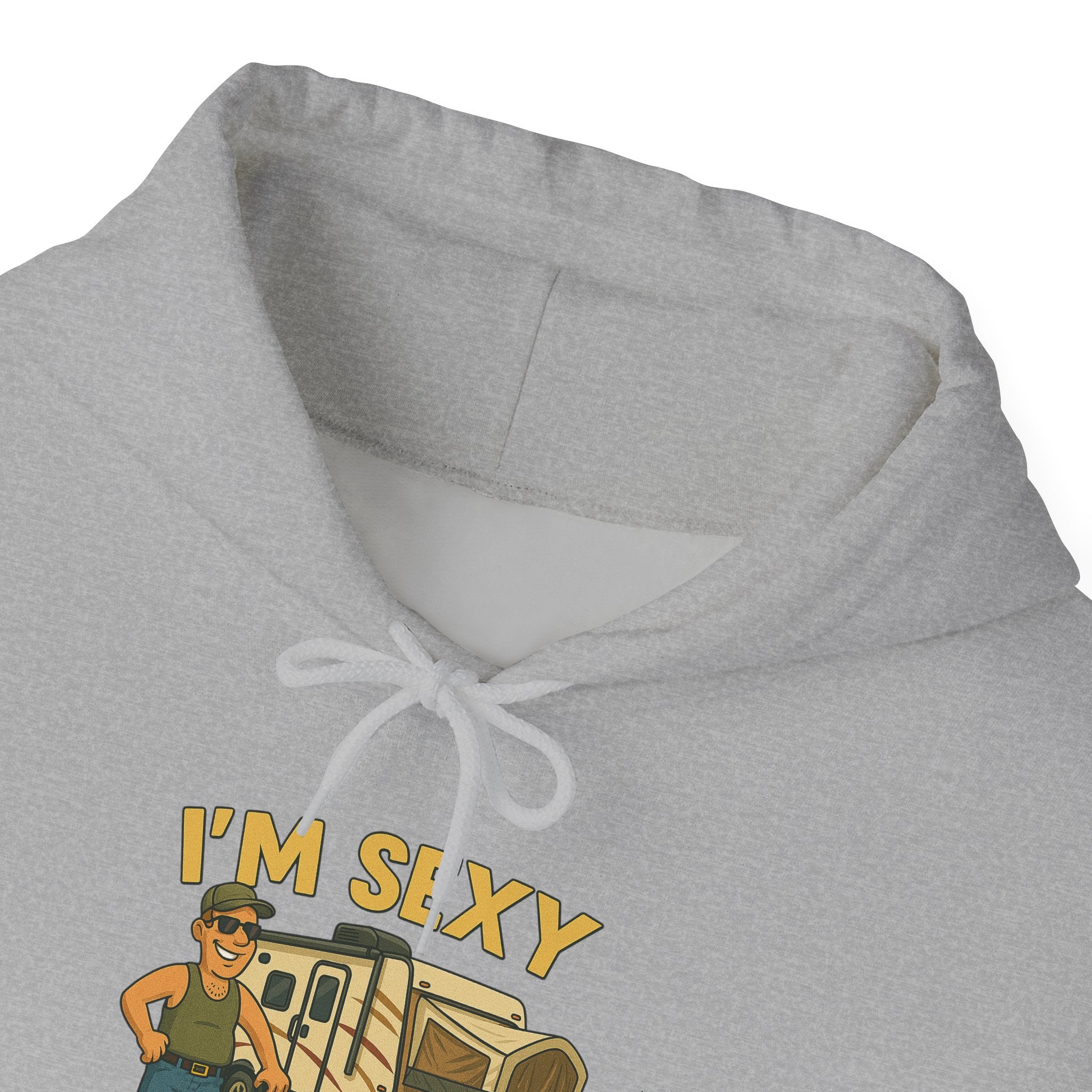 Funny Tow Truck Hoodie, Unisex Heavy Blend Sweatshirt, Gifts for Towing Enthusiasts, Quirky Casual Wear, Humor Apparel, Birthday Gift
