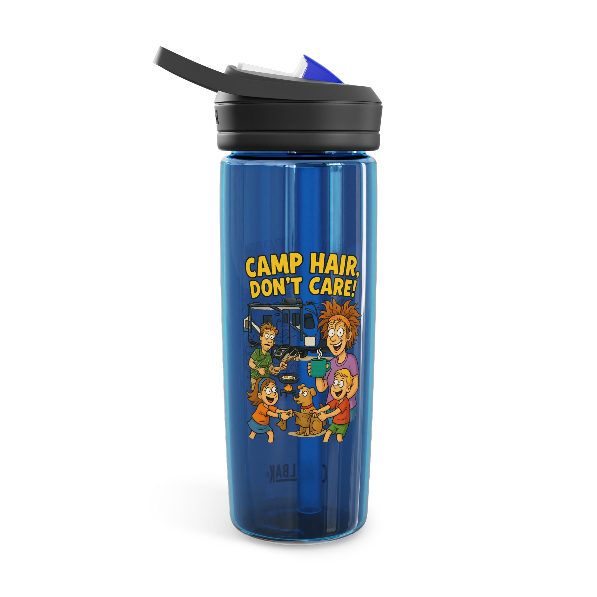 Fun Cartoon Water Bottle, BPA-Free Flask for Outdoor Adventures, Gift for Kids, Hydro Flask for Campers, Ideal for Travel & Exercise